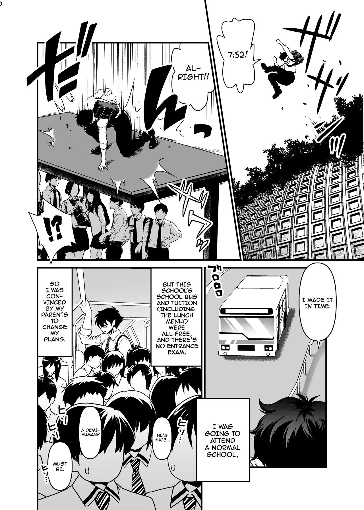 Seiyoku Ousei na Ajin Senyou Gakkyuu ni Danshi page 7 full