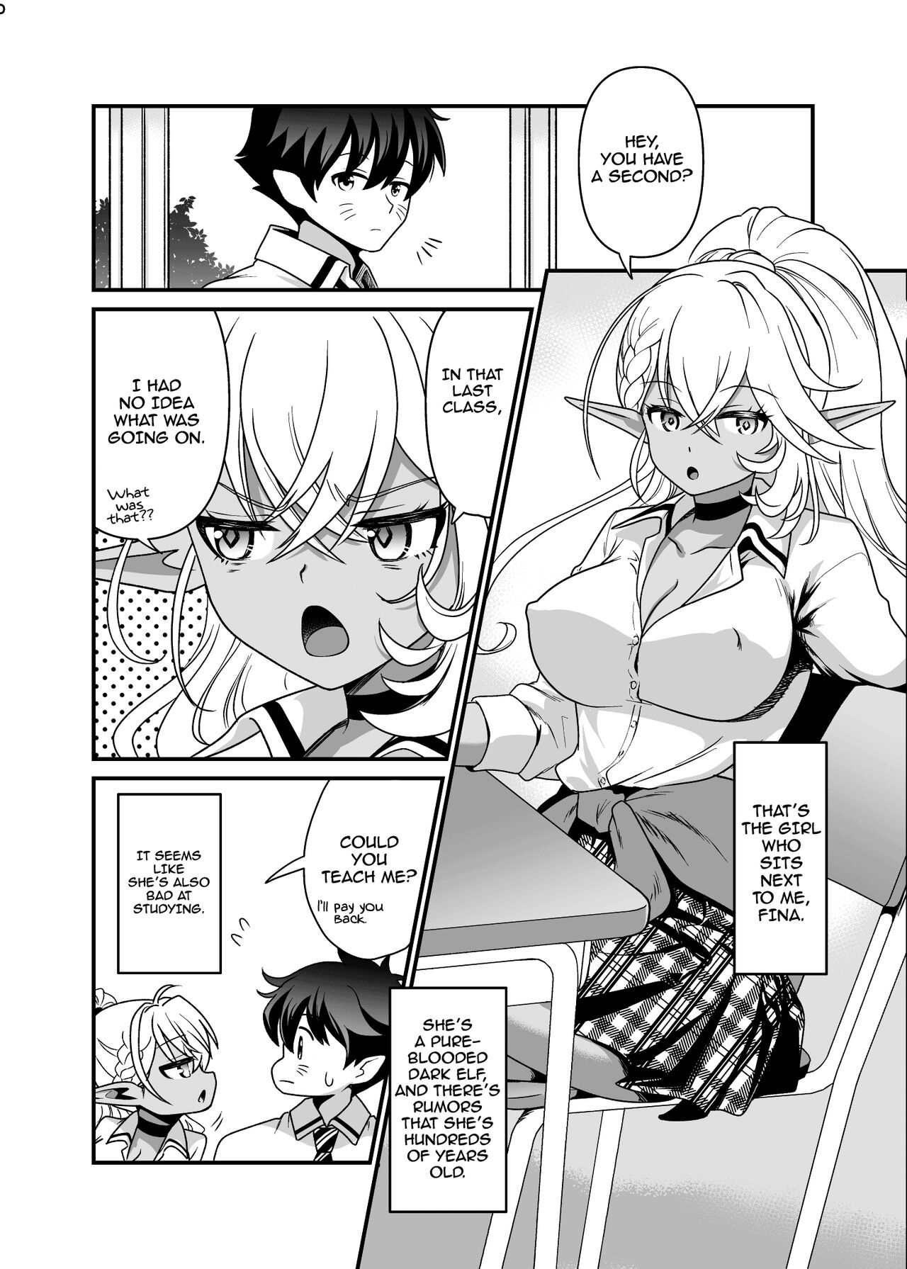 Seiyoku Ousei na Ajin Senyou Gakkyuu ni Danshi page 9 full