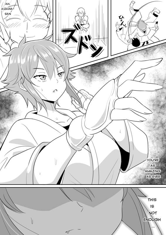 A story about Tomo-chan doing things that girls can't do. page 1 full