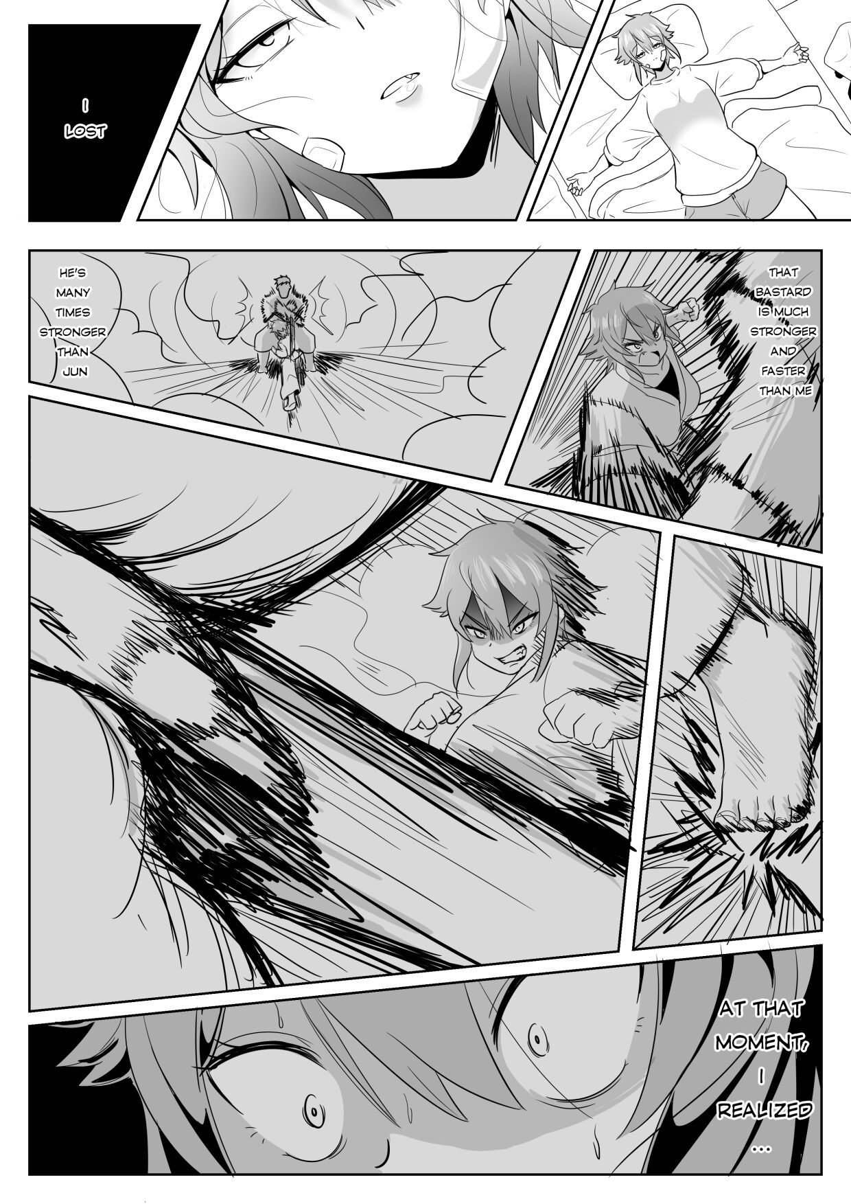 A story about Tomo-chan doing things that girls can't do. page 6 full