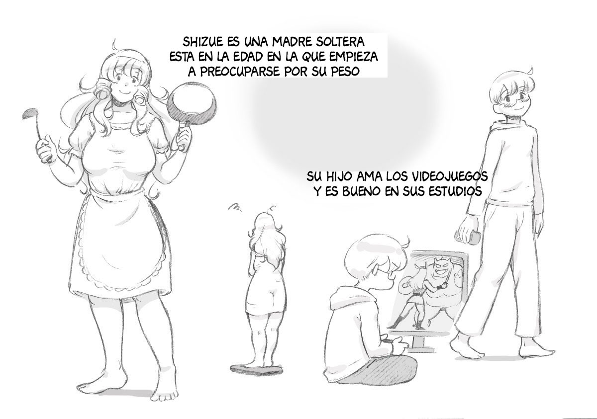 Mama Shot-ime - Christmas Hen page 3 full