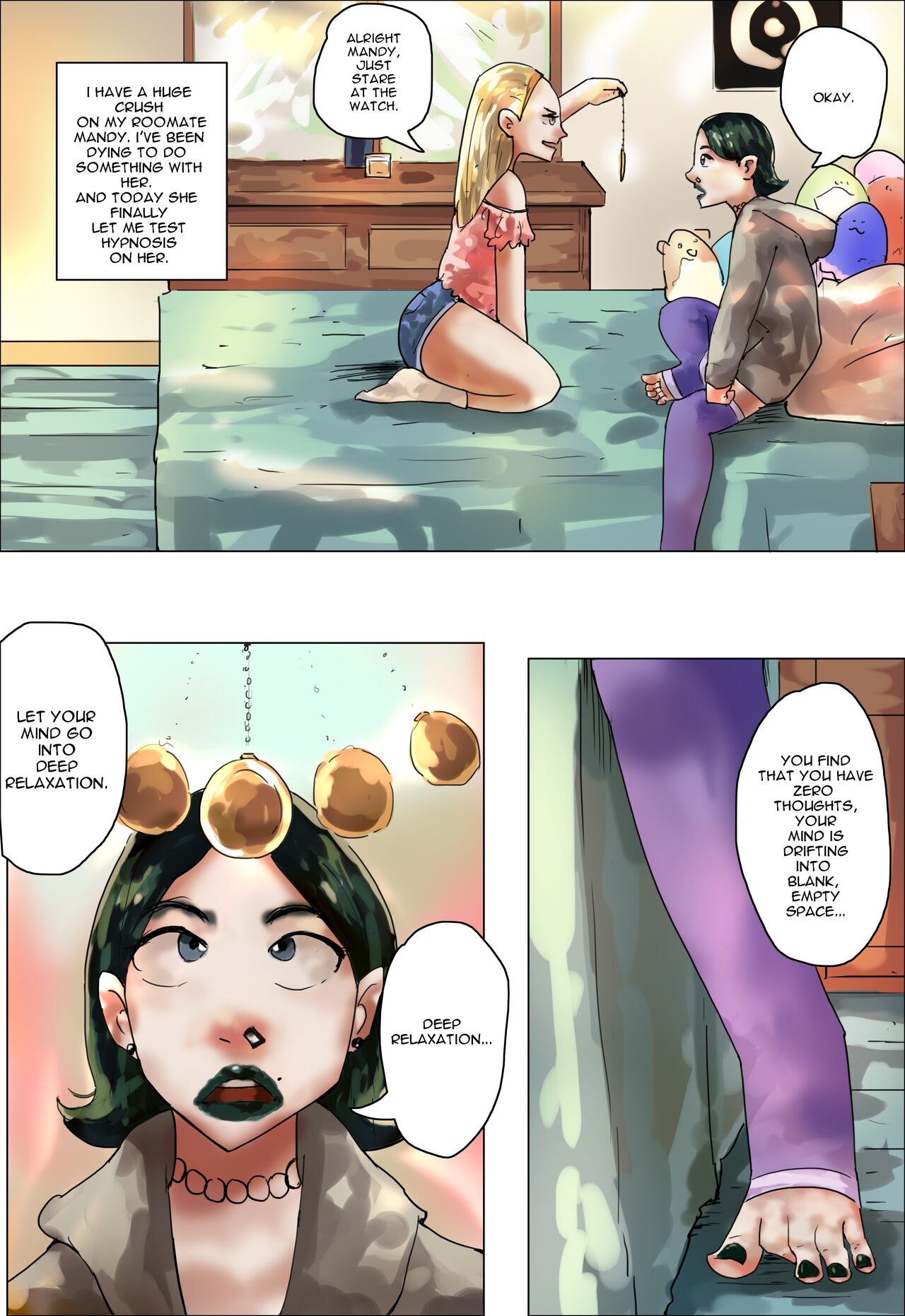 ROOMATES HYPNOSIS page 1 full