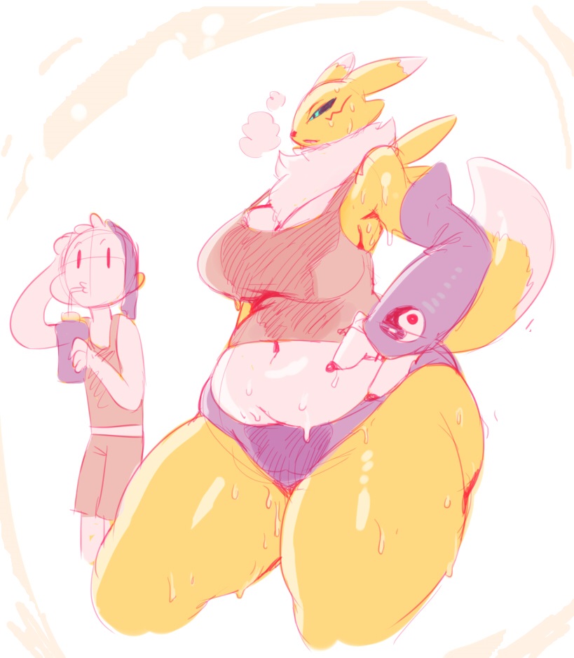 Raunchy Renamon page 2 full