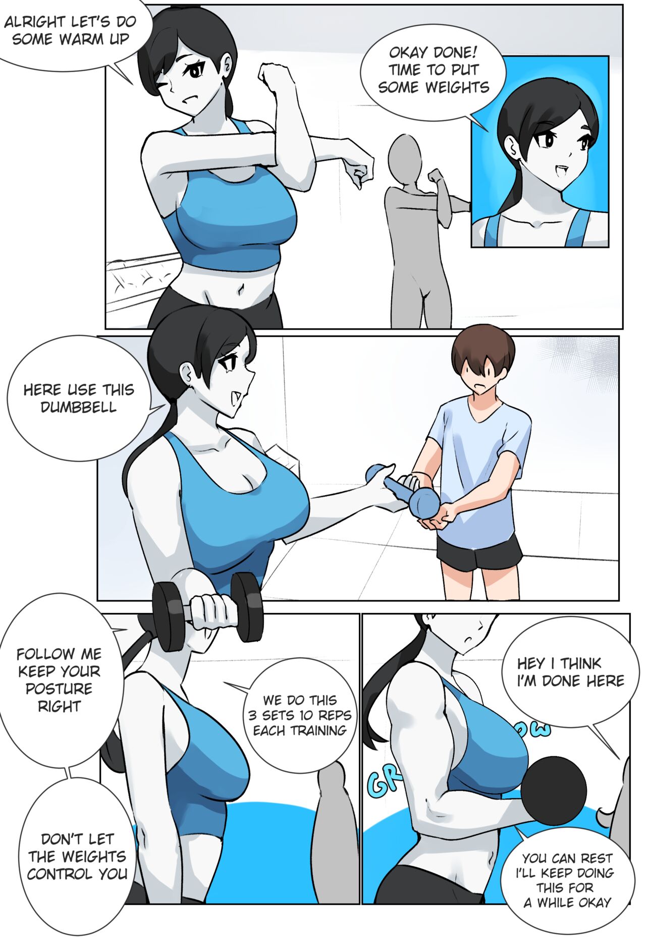 Musctonk - Comics page 3 full