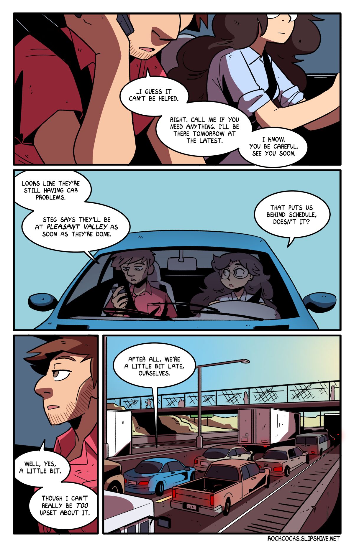 The Rock Cocks - Track 8: Enter the Cockpit page 1 full