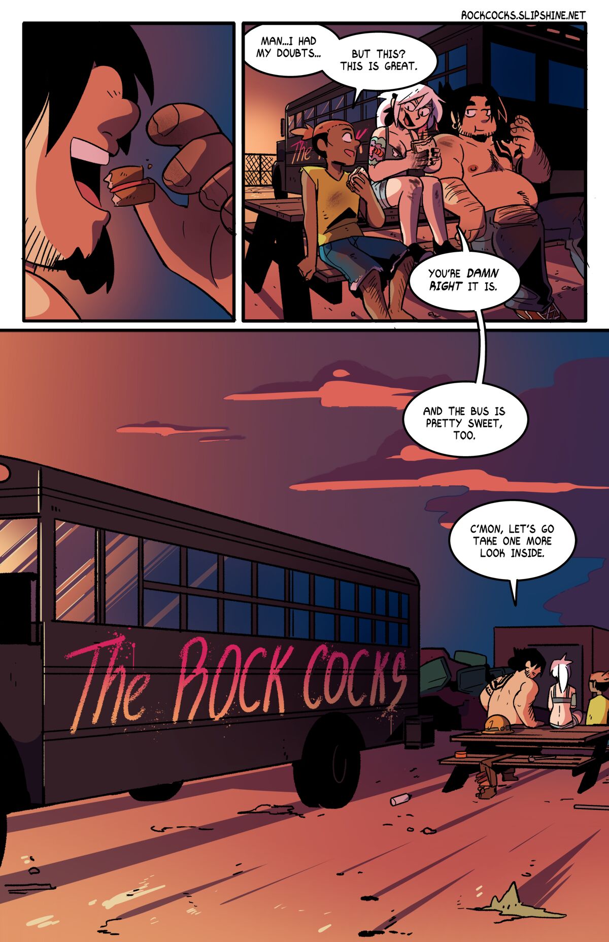 The Rock Cocks - Track 8: Enter the Cockpit page 10 full