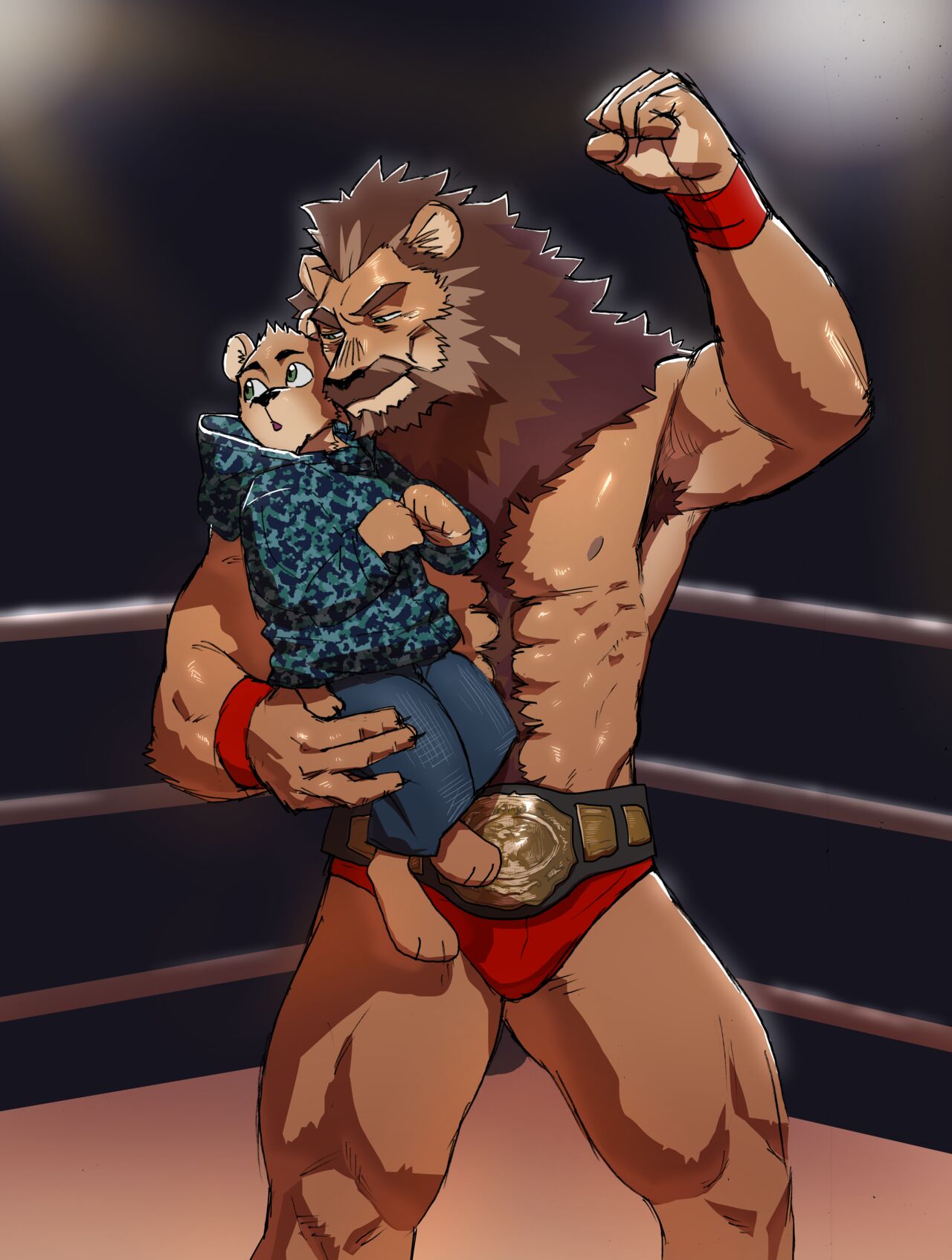 Bear Hug Battle page 4 full