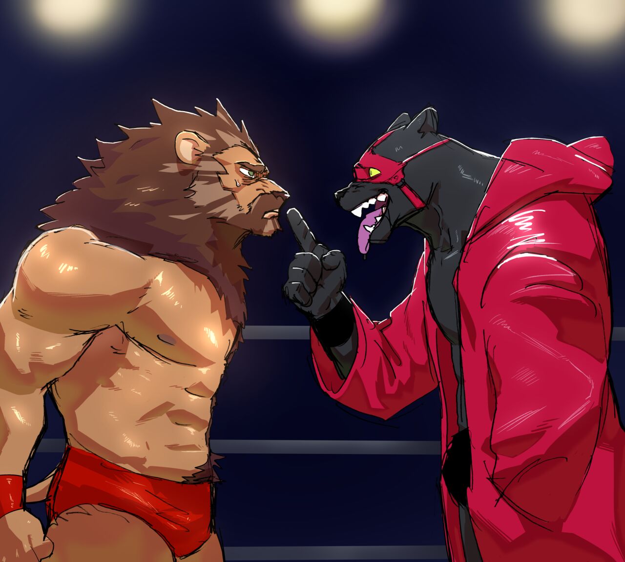 Bear Hug Battle page 9 full