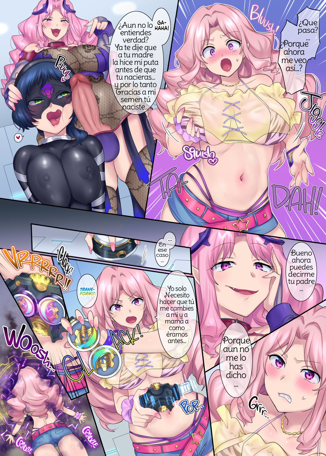 Hero TS Kako Kaihen ~Anata wa Zako Sentouin no Ko Datta yo ne~ | The hero got his past rewritten and turned into a woman! ~You're my low level combatant's daughter, aren't you?~ Spanish page 10 full