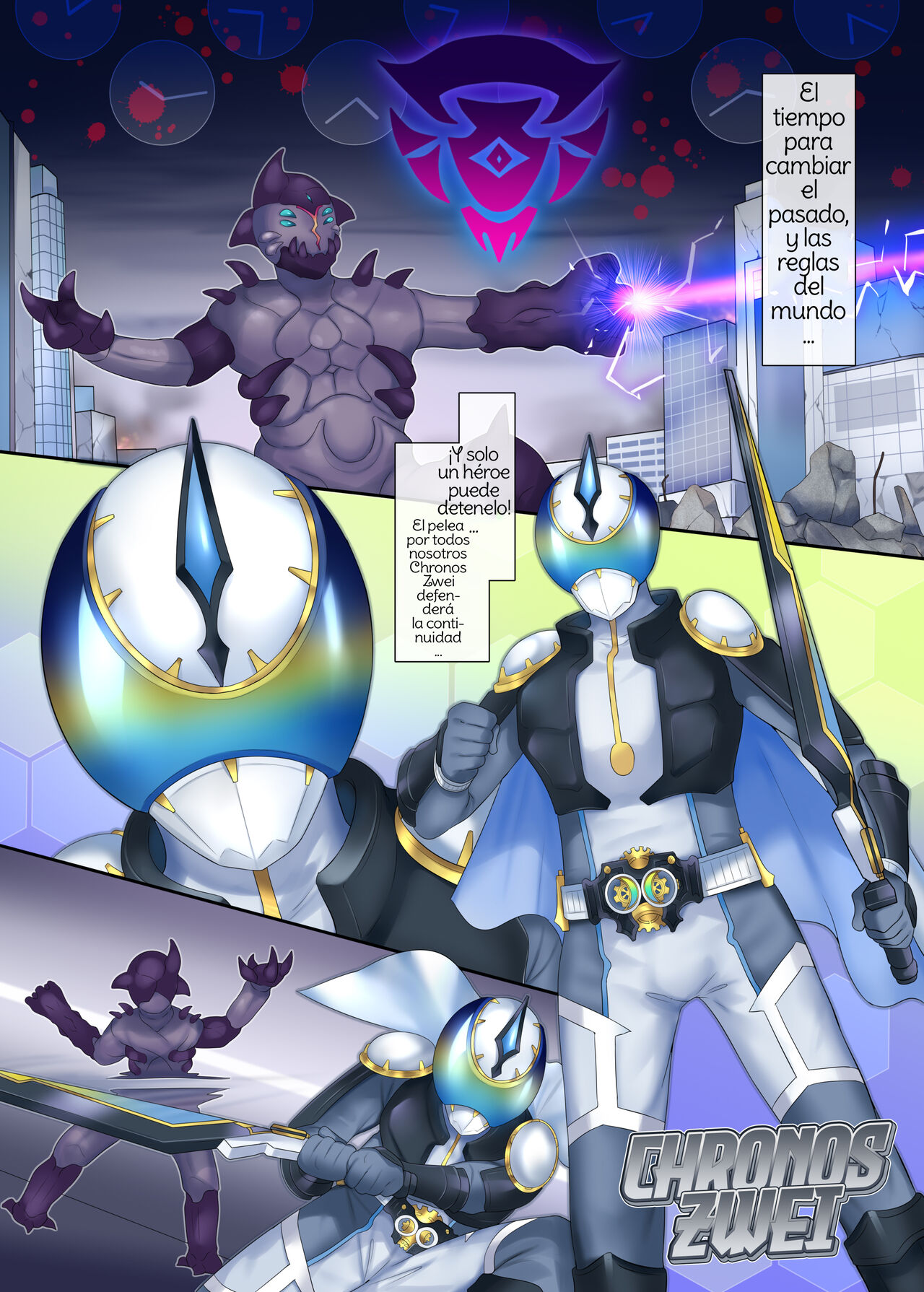 Hero TS Kako Kaihen ~Anata wa Zako Sentouin no Ko Datta yo ne~ | The hero got his past rewritten and turned into a woman! ~You're my low level combatant's daughter, aren't you?~ Spanish page 2 full