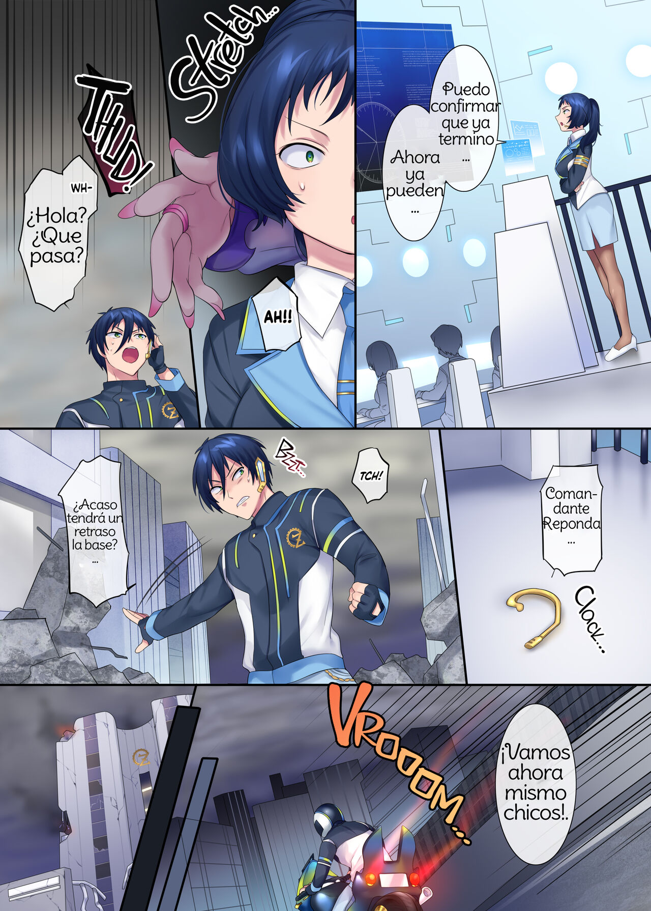 Hero TS Kako Kaihen ~Anata wa Zako Sentouin no Ko Datta yo ne~ | The hero got his past rewritten and turned into a woman! ~You're my low level combatant's daughter, aren't you?~ Spanish page 4 full