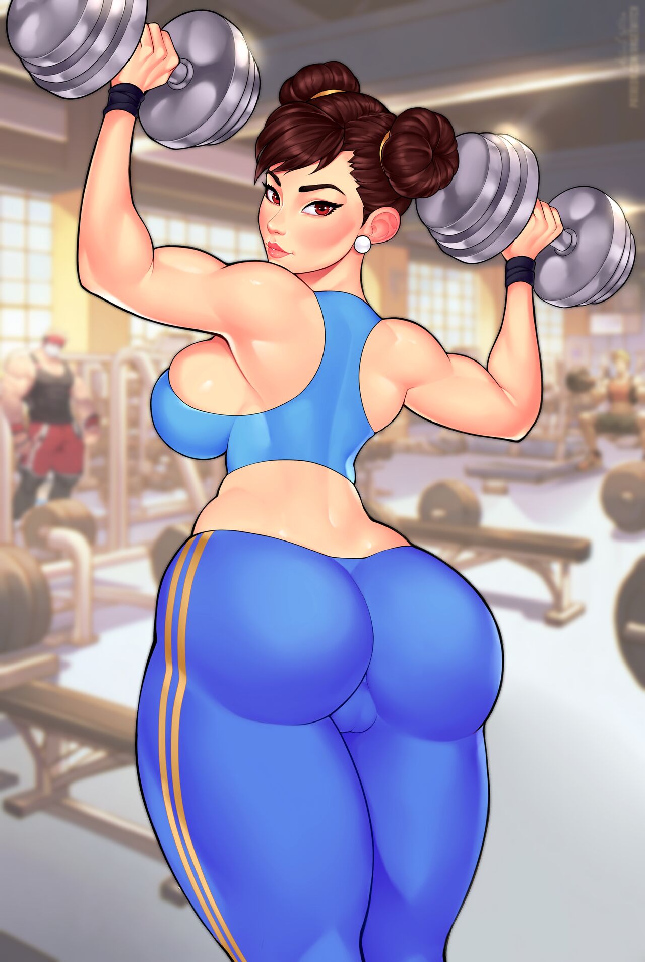 Ange1Witch - Chun-li TightPants page 1 full