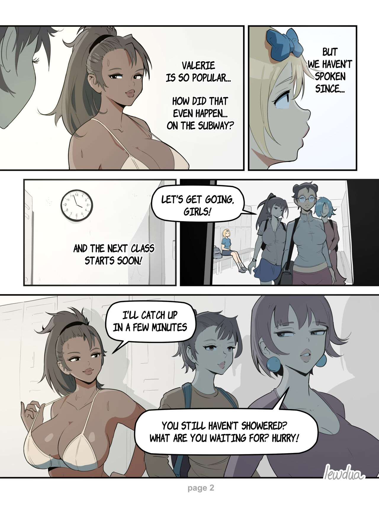 Locker room - Nessie and Valerie page 2 full