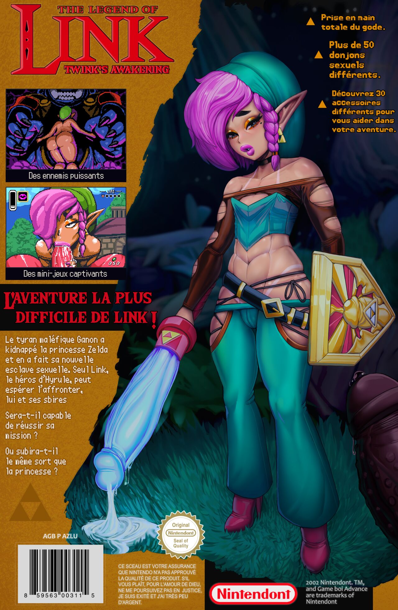 Chunky Princess + THE LEGEND OF LINK - TWINK'S AWAKENING page 7 full