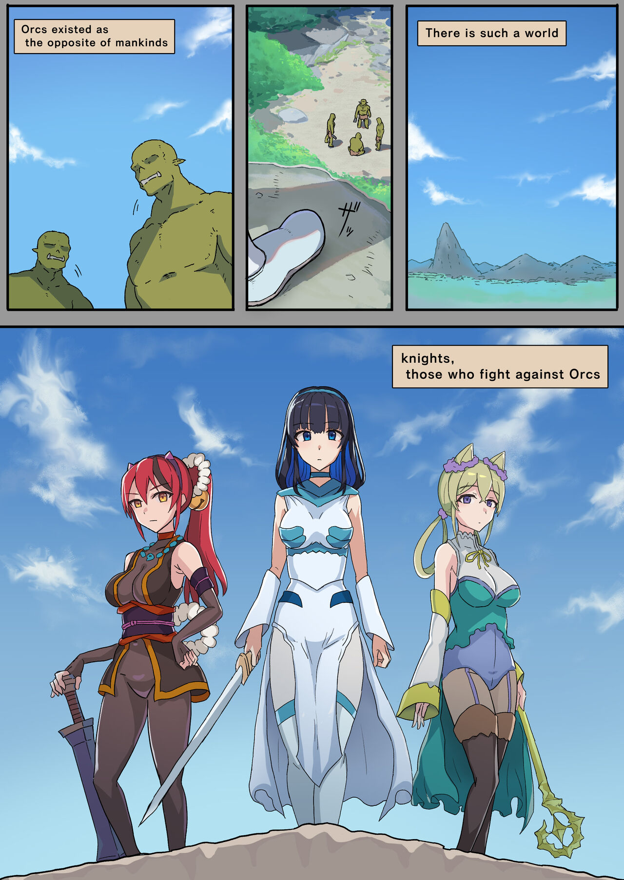 A female knight gives birth to an orc child page 2 full