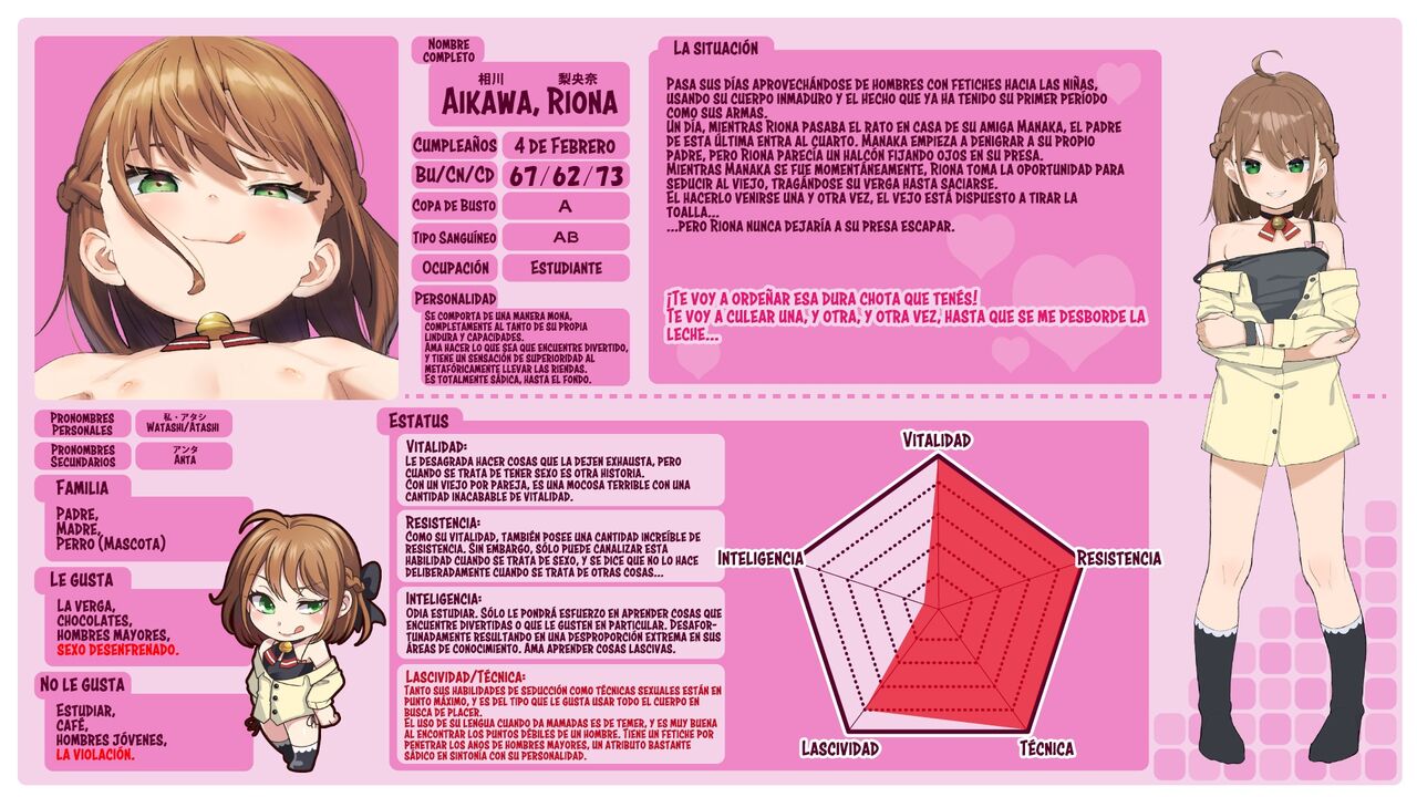 Musume no Tomodachi no Mesugaki ni Okasaremashita | Fui Violado por una Mocosa que es Amiga de mi Hija page 2 full