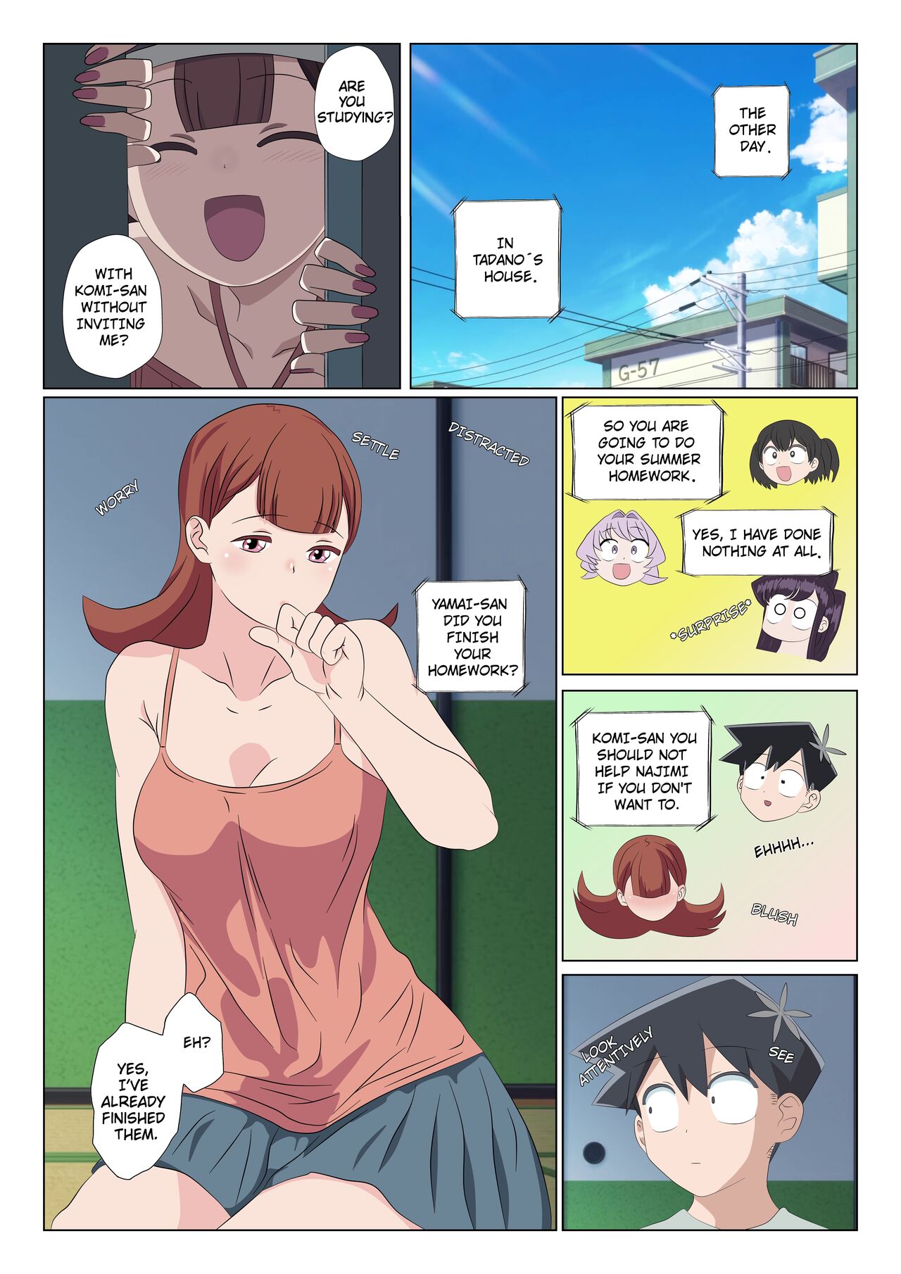Tadano-kun can't cum alone 2 page 8 full