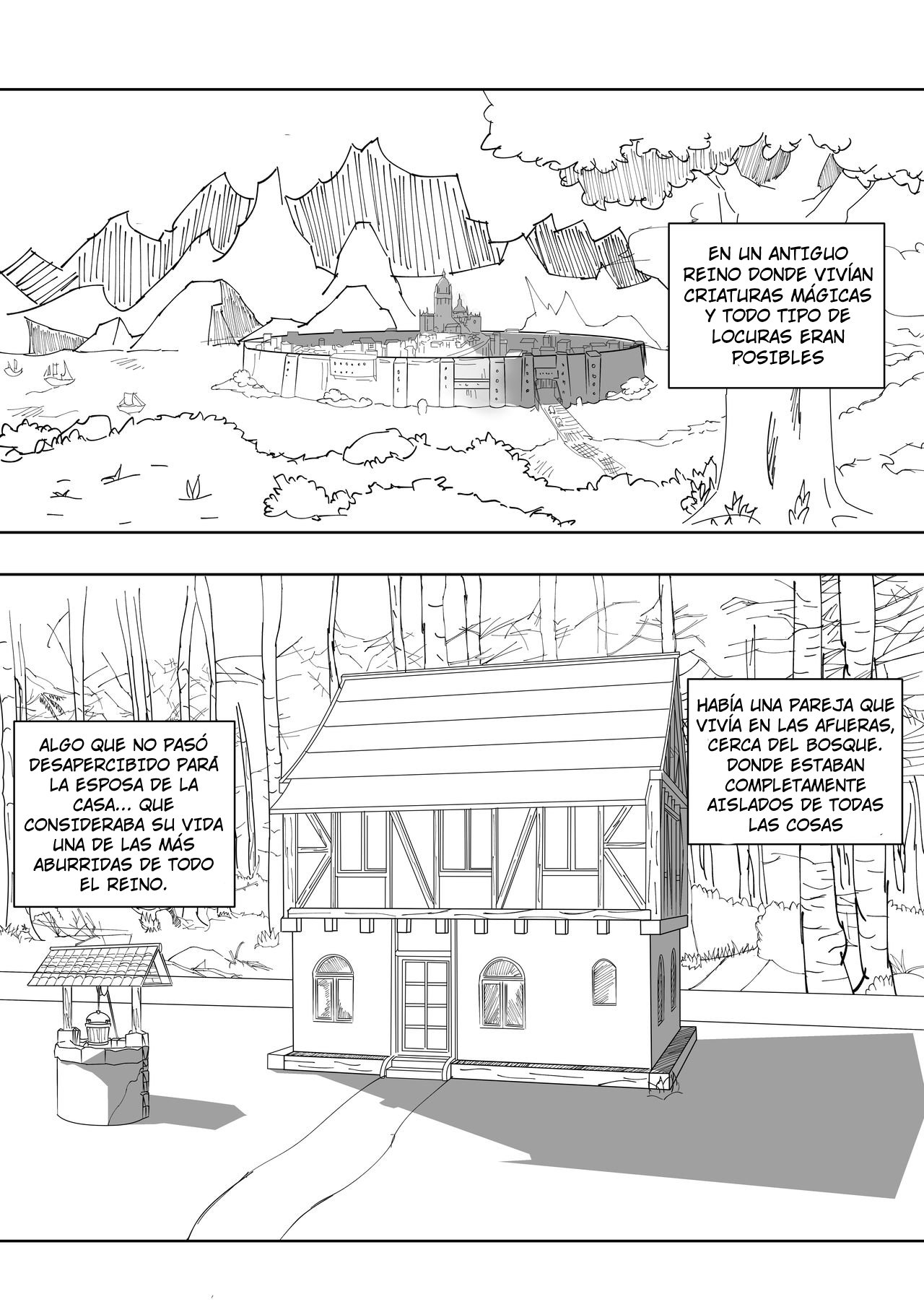 Horny wife and Orc page 1 full