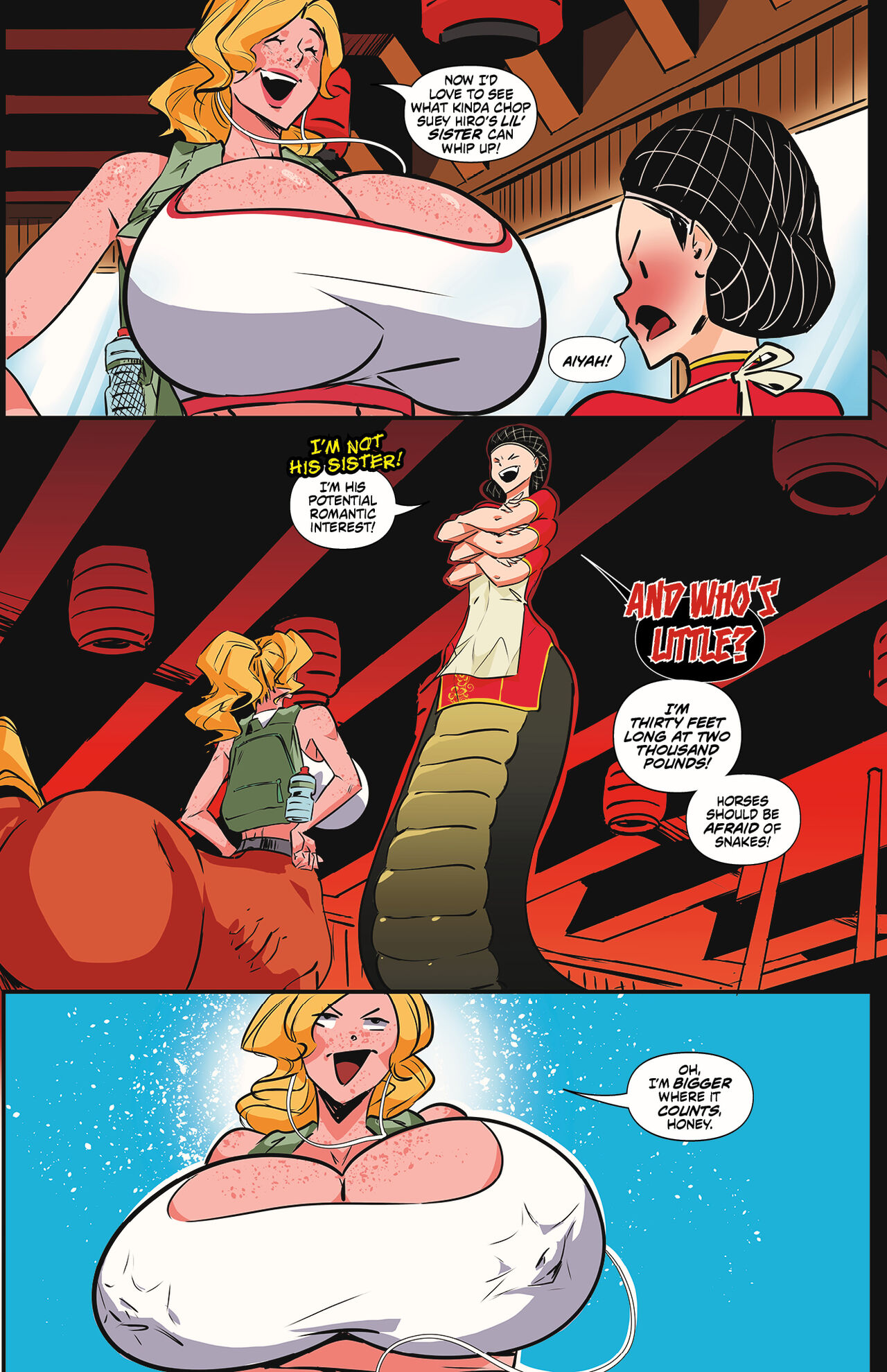 Monster Girl Academy #18 page 3 full