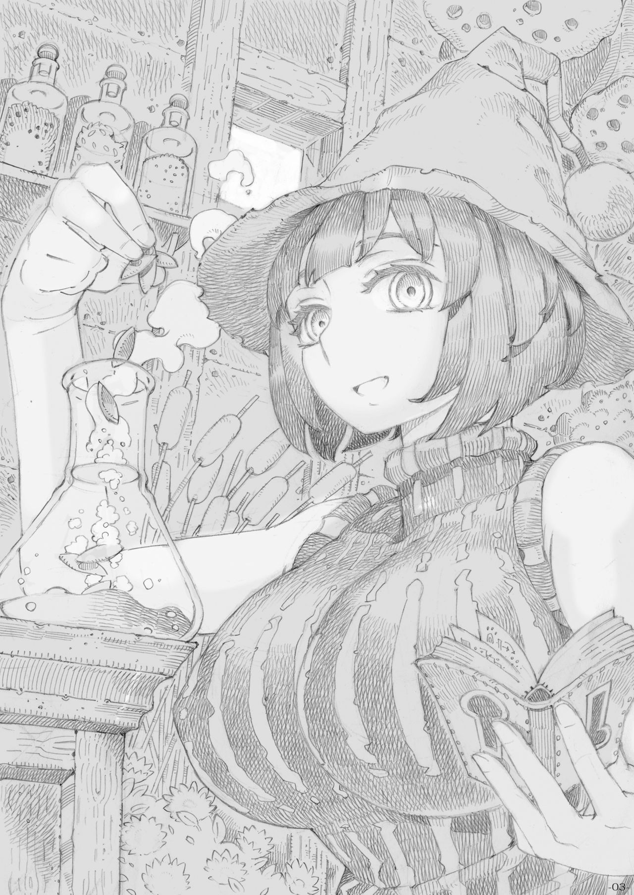Majo wa Kekkyoku Sono Kyaku to 3 | La Bruja Terminó Con Su Cliente 3 page 3 full