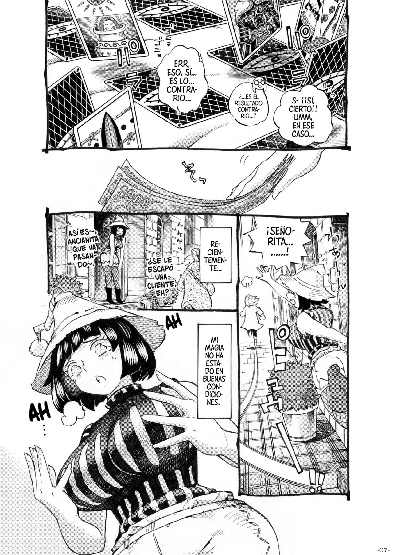 Majo wa Kekkyoku Sono Kyaku to 3 | La Bruja Terminó Con Su Cliente 3 page 7 full