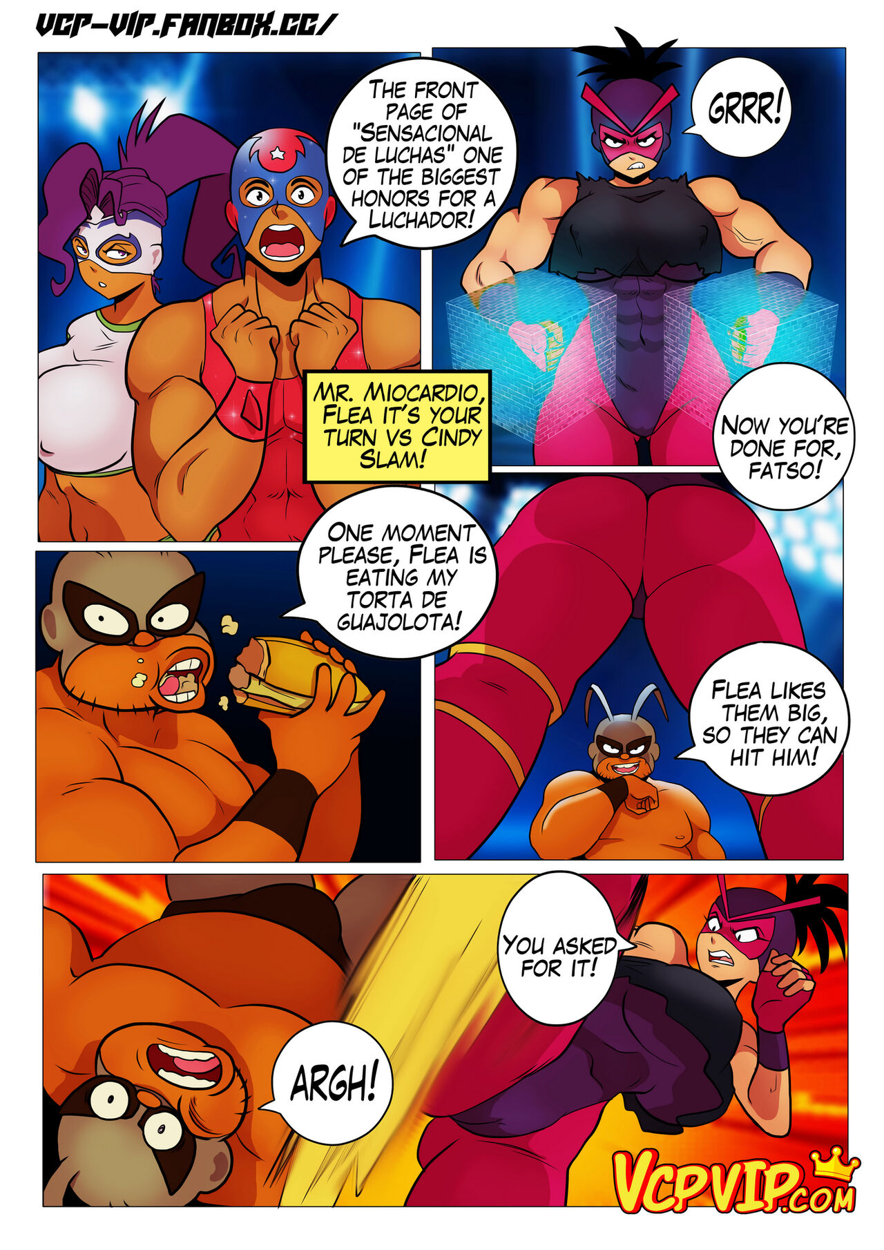 Mucha Pucha   - Ongoing page 9 full