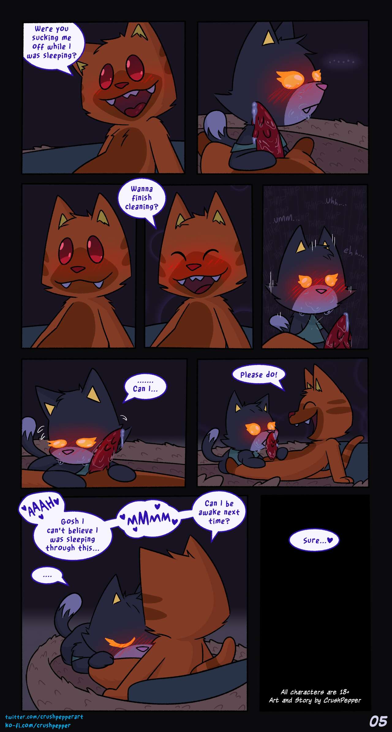 Sharing Purslane's Bed page 5 full