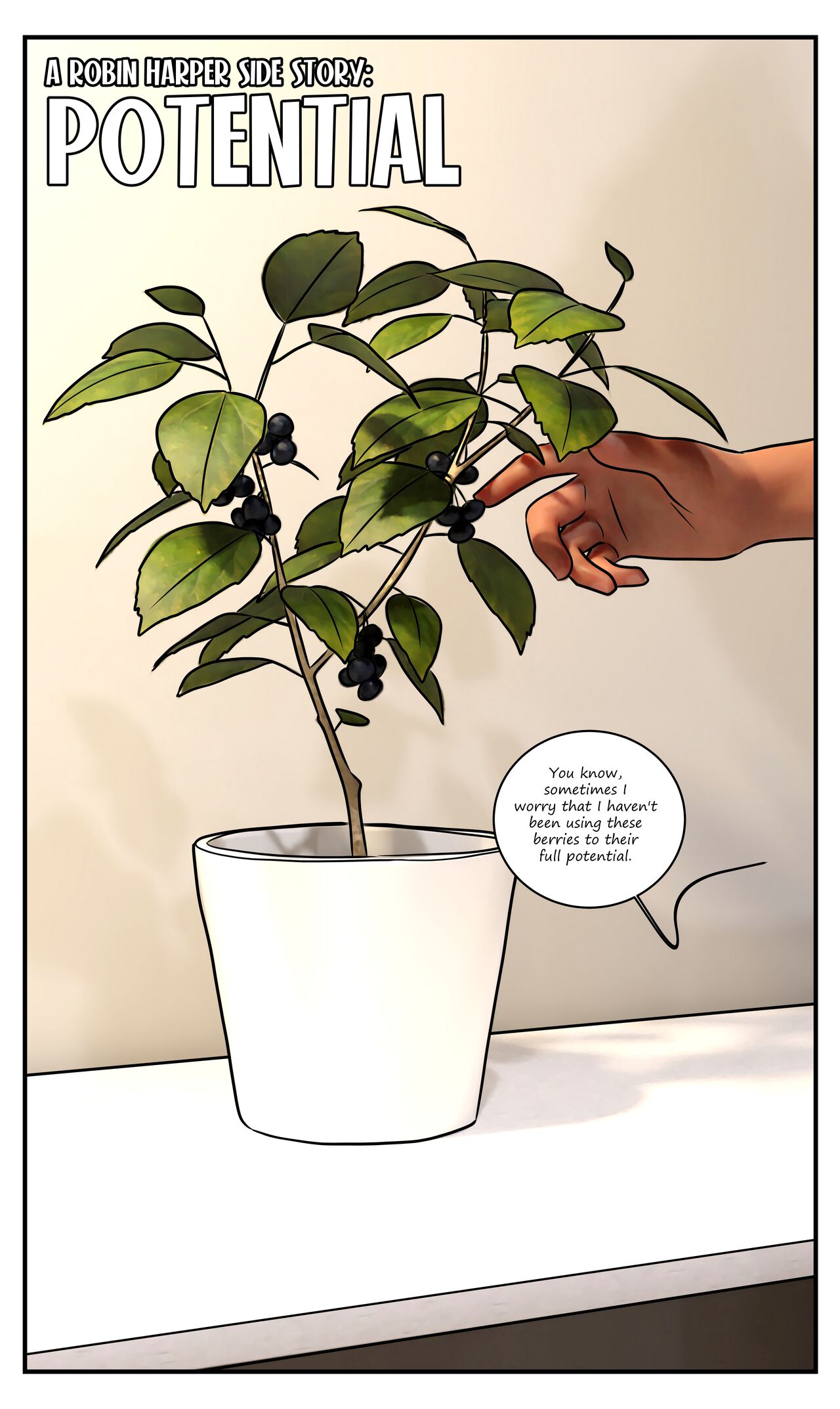 Robin Harper Side Story – Potential page 1 full