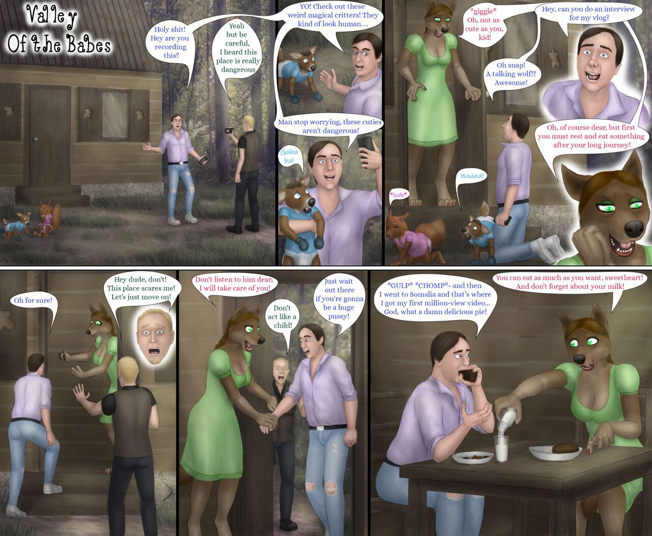 Valley Of The Babes page 1 full