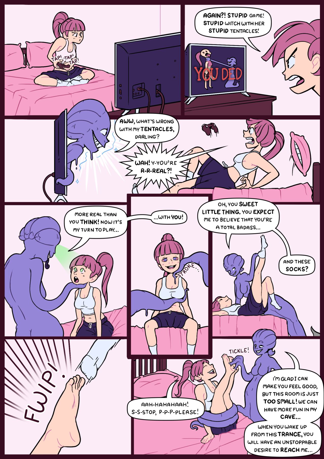 Xyla and the Witch page 1 full