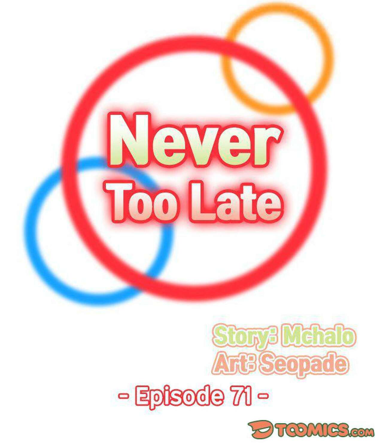 Never Too Late / My Mom Is a Female College Student 71 - 90 page 2 full