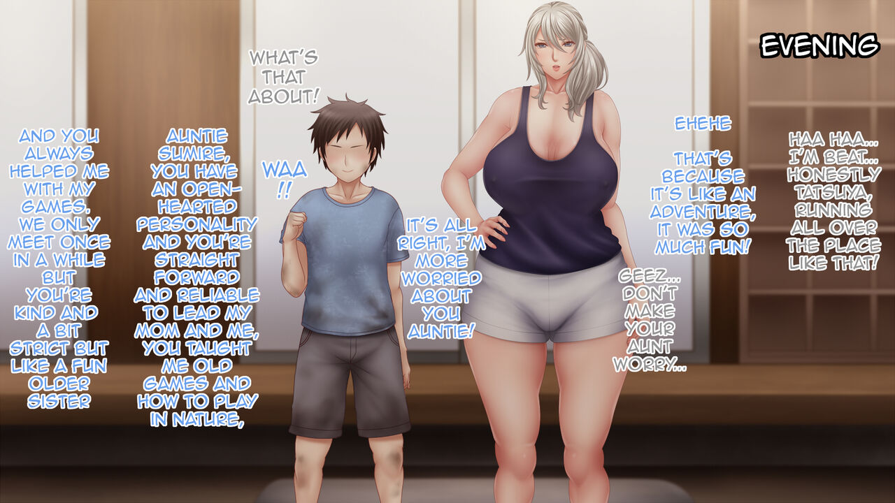 Kuro Bira no Oba-san to Okaa-san no Nakami|Auntie's Black Petals and Mother's Inside page 10 full