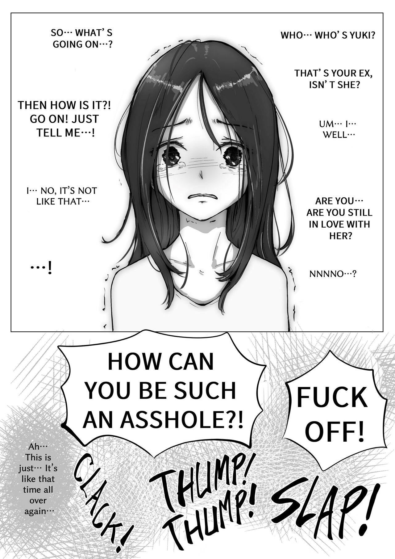 Honto no Kanojo 3 -Kanojo ga Hoka no Otoko ni Dakaretemo- | The Real Girlfriend 3 -Even if another man is having her…- page 8 full