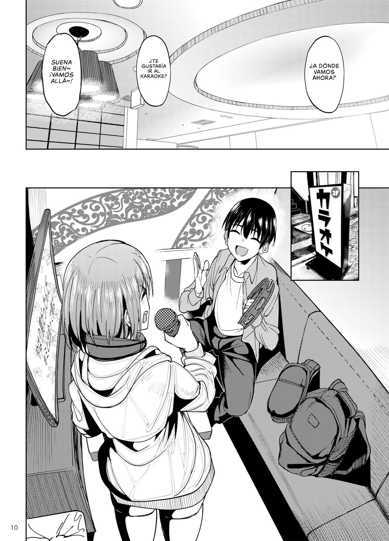 Mankitsu-chu 2 Karaoke Hen | Pasándola a lo Grande Capitulo 2: Karaoke page 9 full