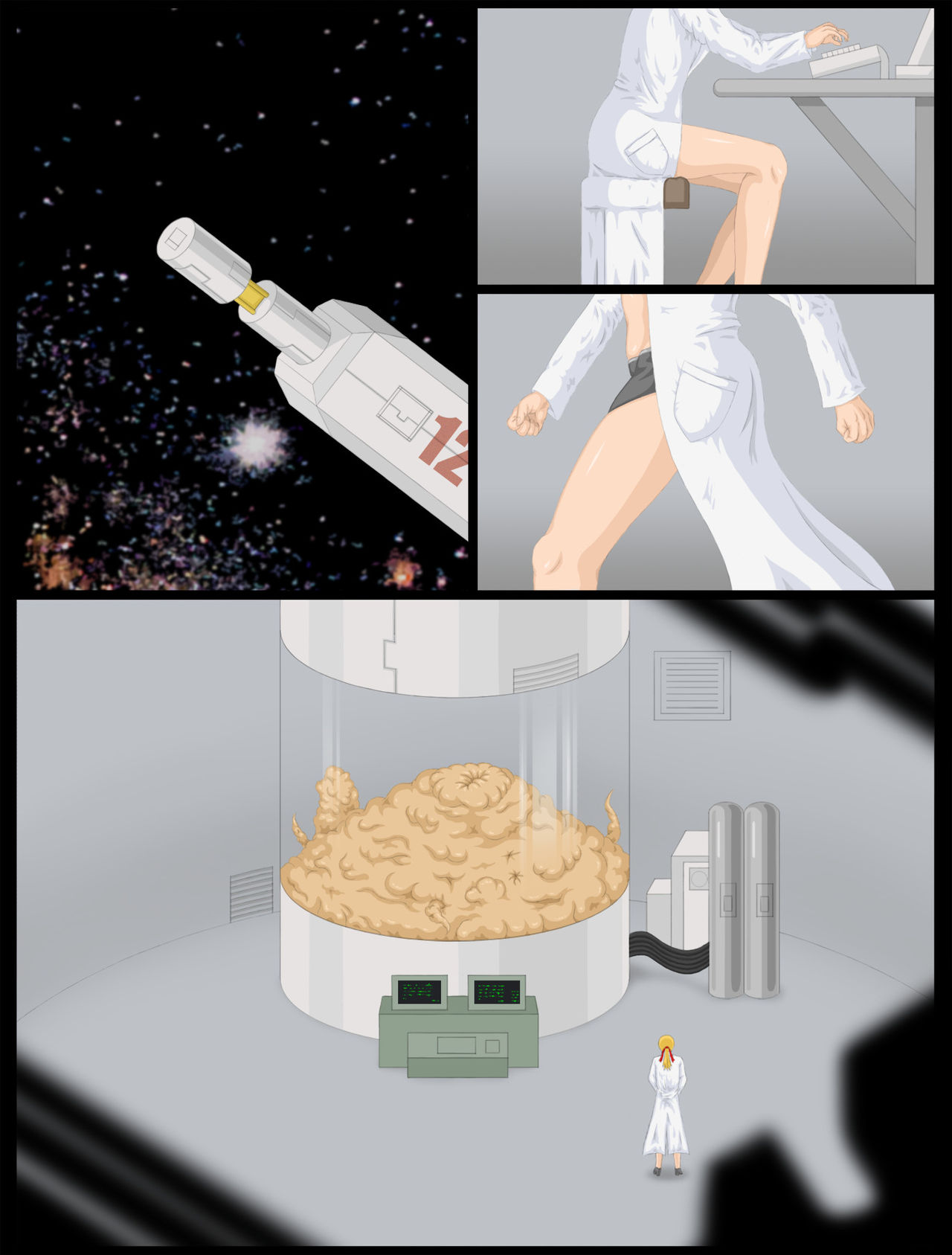 Dark Space page 1 full