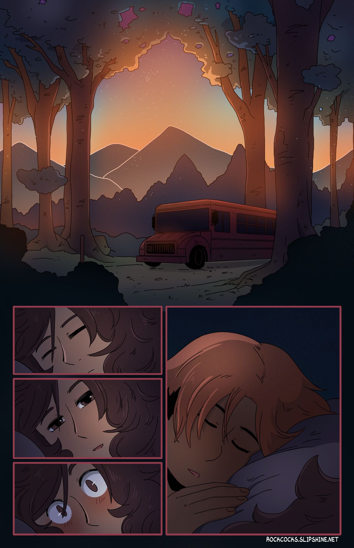 The Rock Cocks - Track 16: Naked Ambitions page 1 full