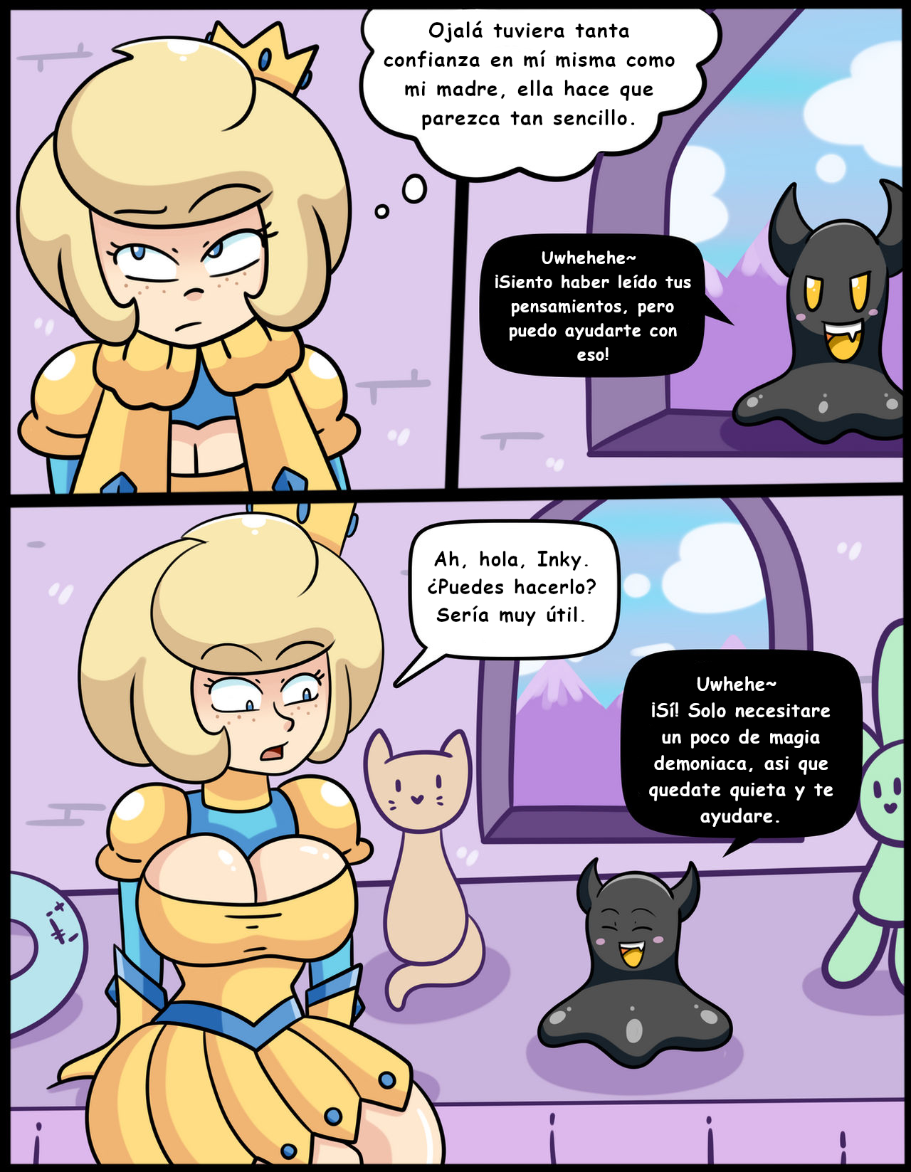 Inky possess page 1 full