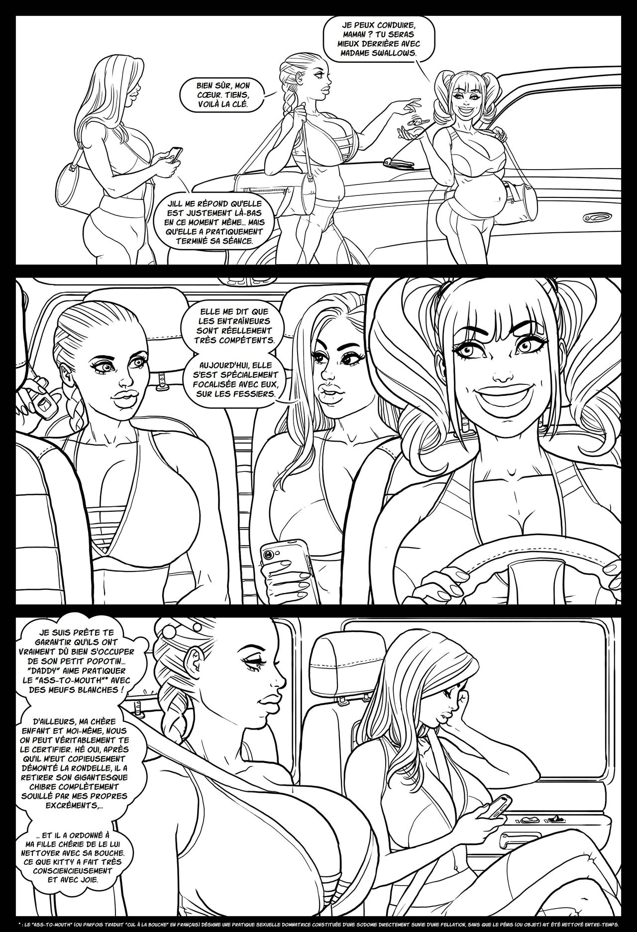 2 Hot Blondes - Bred-Out 2 / Les Deux Blondes Torrides Propagent la Fièvre de la Queue Noire page 8 full