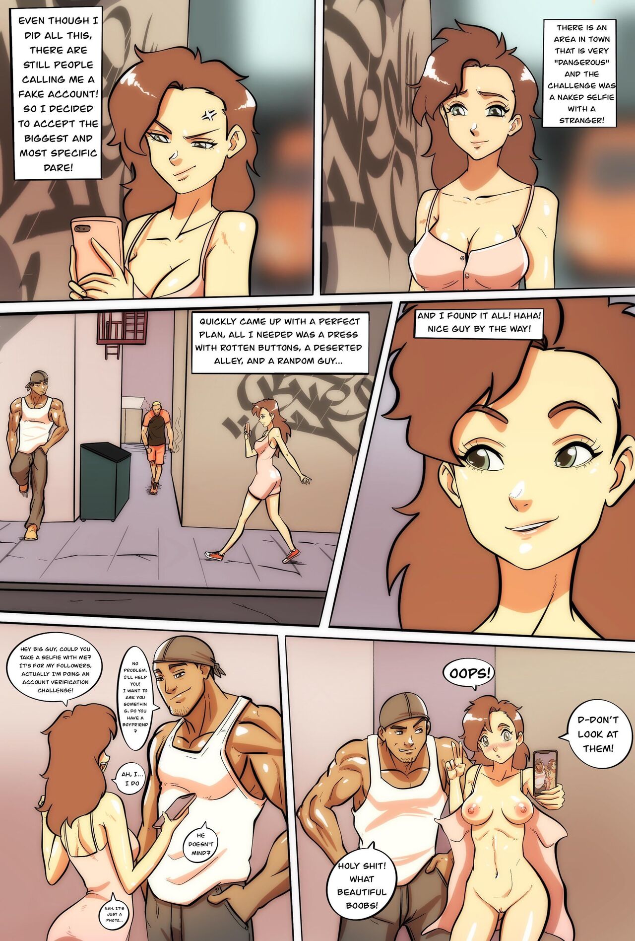 Blacked in a Public Alley page 4 full