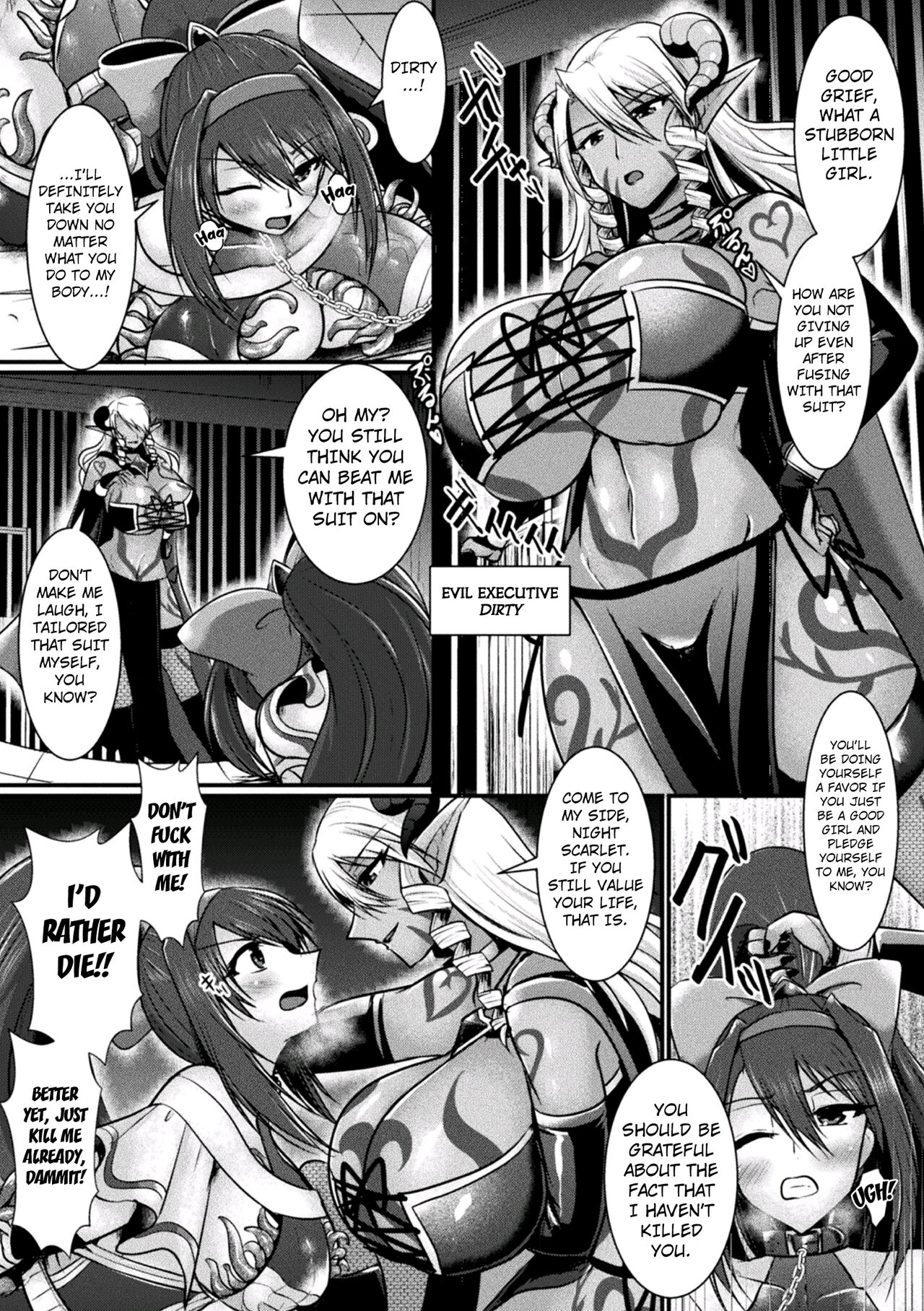 Yoru no Onna Kenshi Night Scarlet | The Fist Fighter Night Scarlet 2 page 3 full