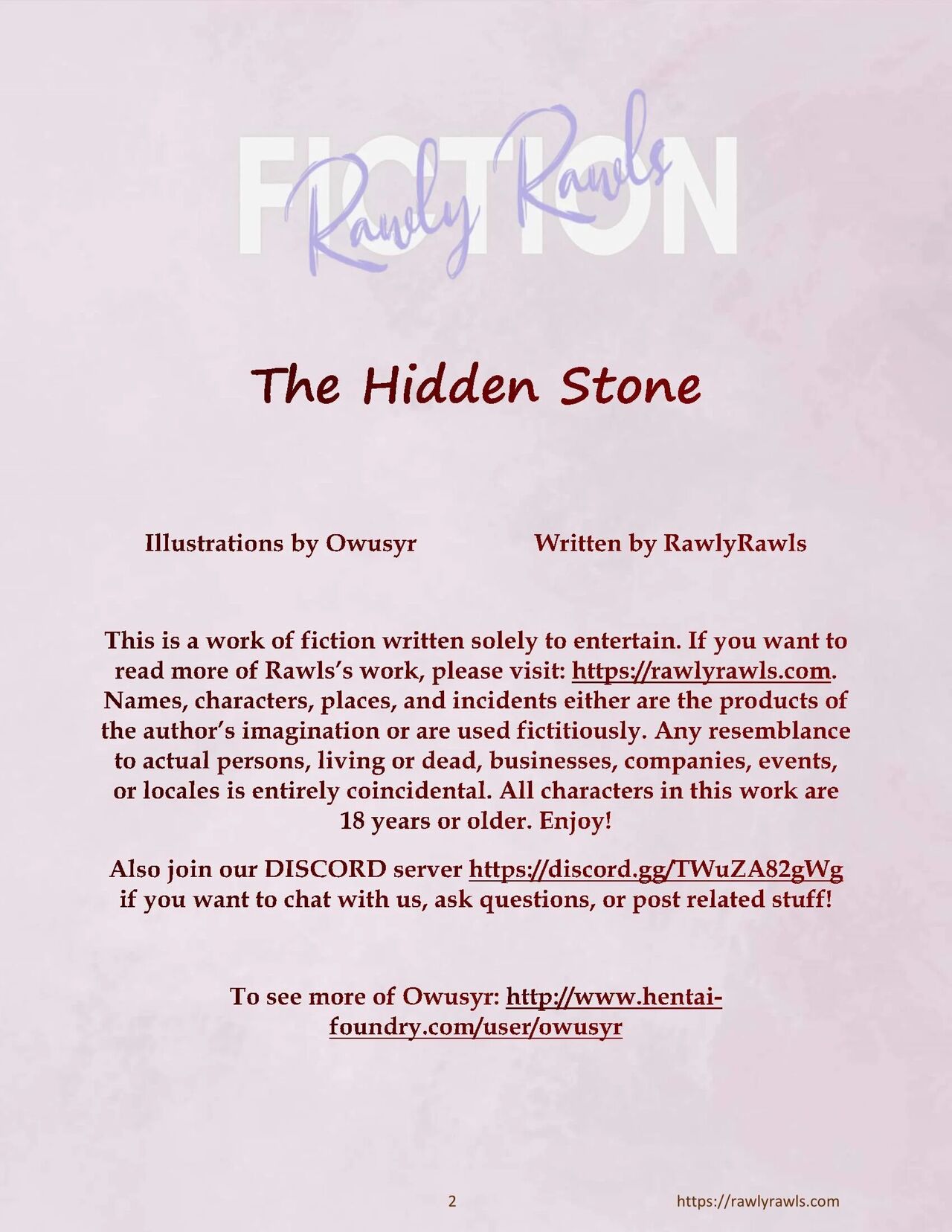 The Hidden Stone  - english page 2 full