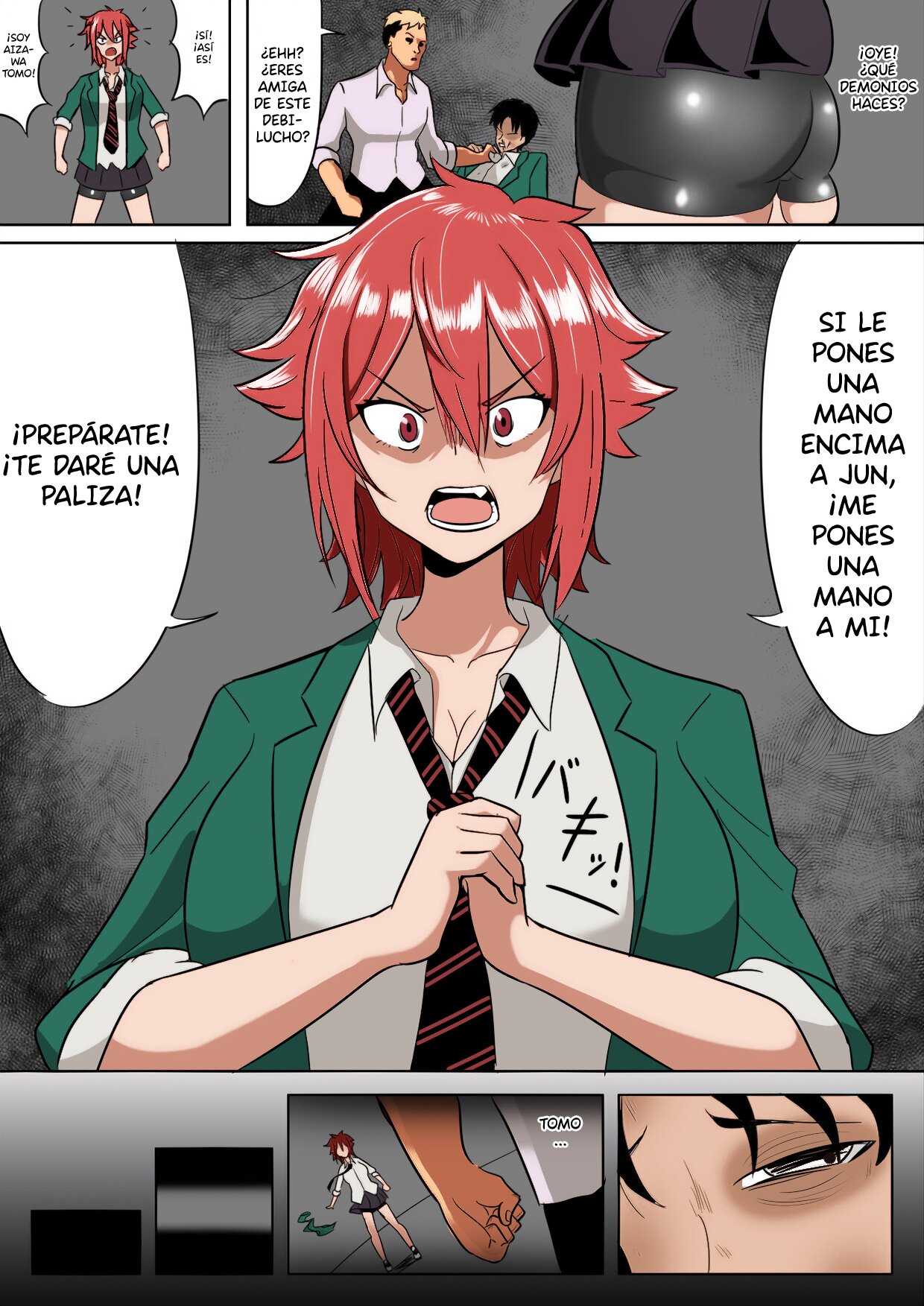Tomo-chan ga Onnanoko ni wa Dekinai koto ni Te o Dasu Hanashi. | Una historia sobre Tomo-chan haciendo cosas que las chicas no pueden hacer. page 1 full