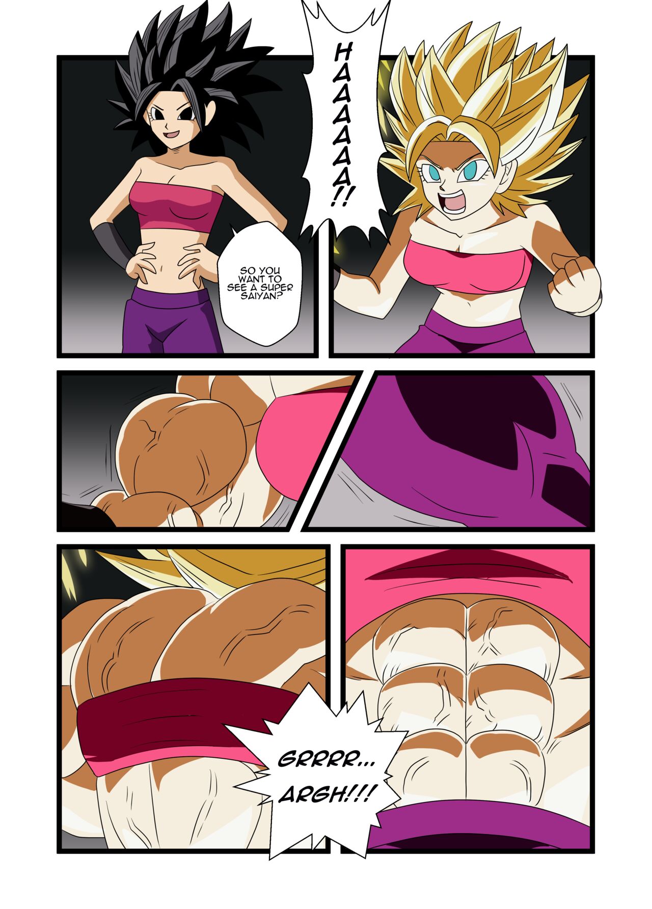 Caulifla's Demonstration page 1 full