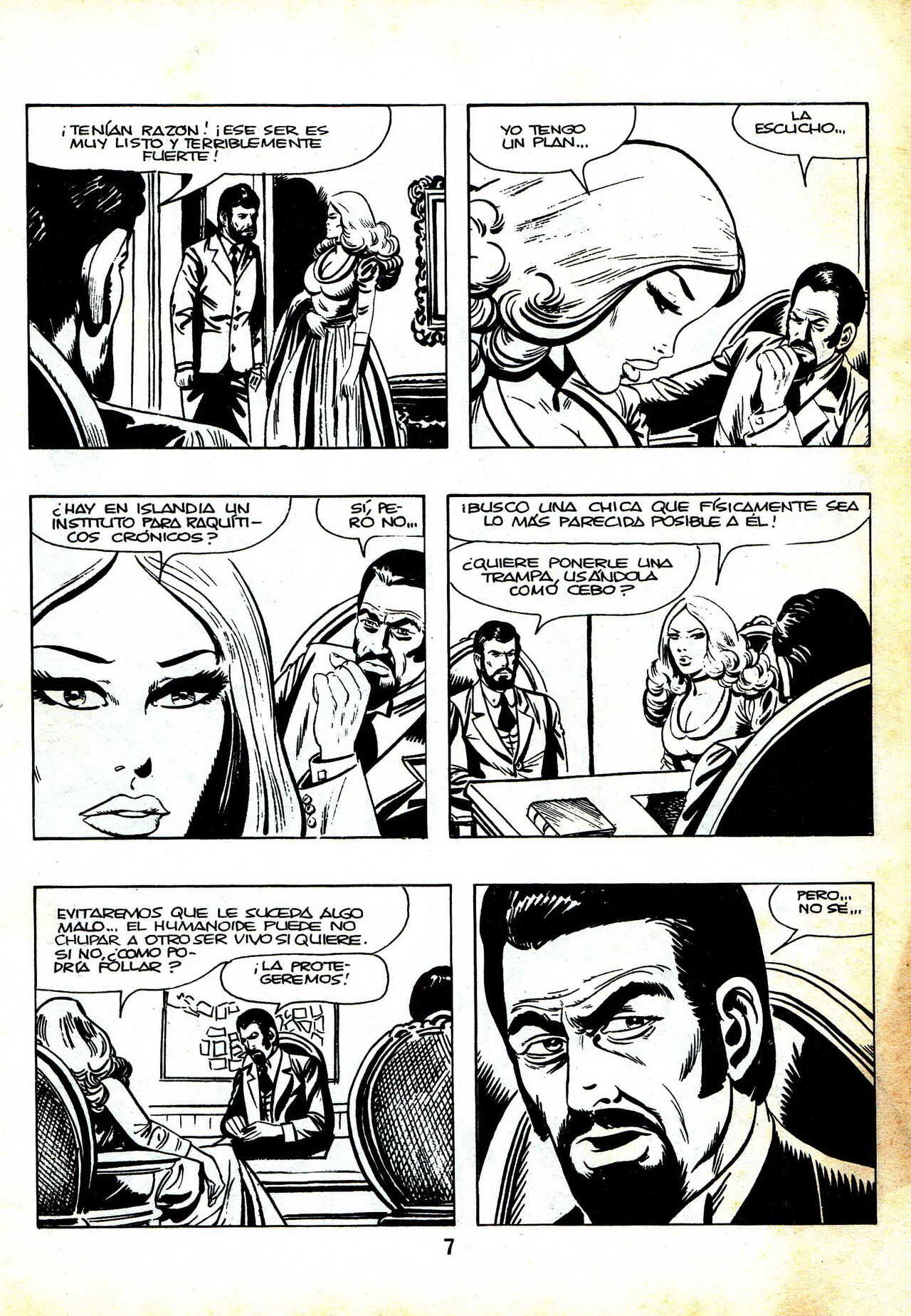 Zora la vampira n.8 - El humanoide & El hombre que mataba con el pensamiento page 7 full