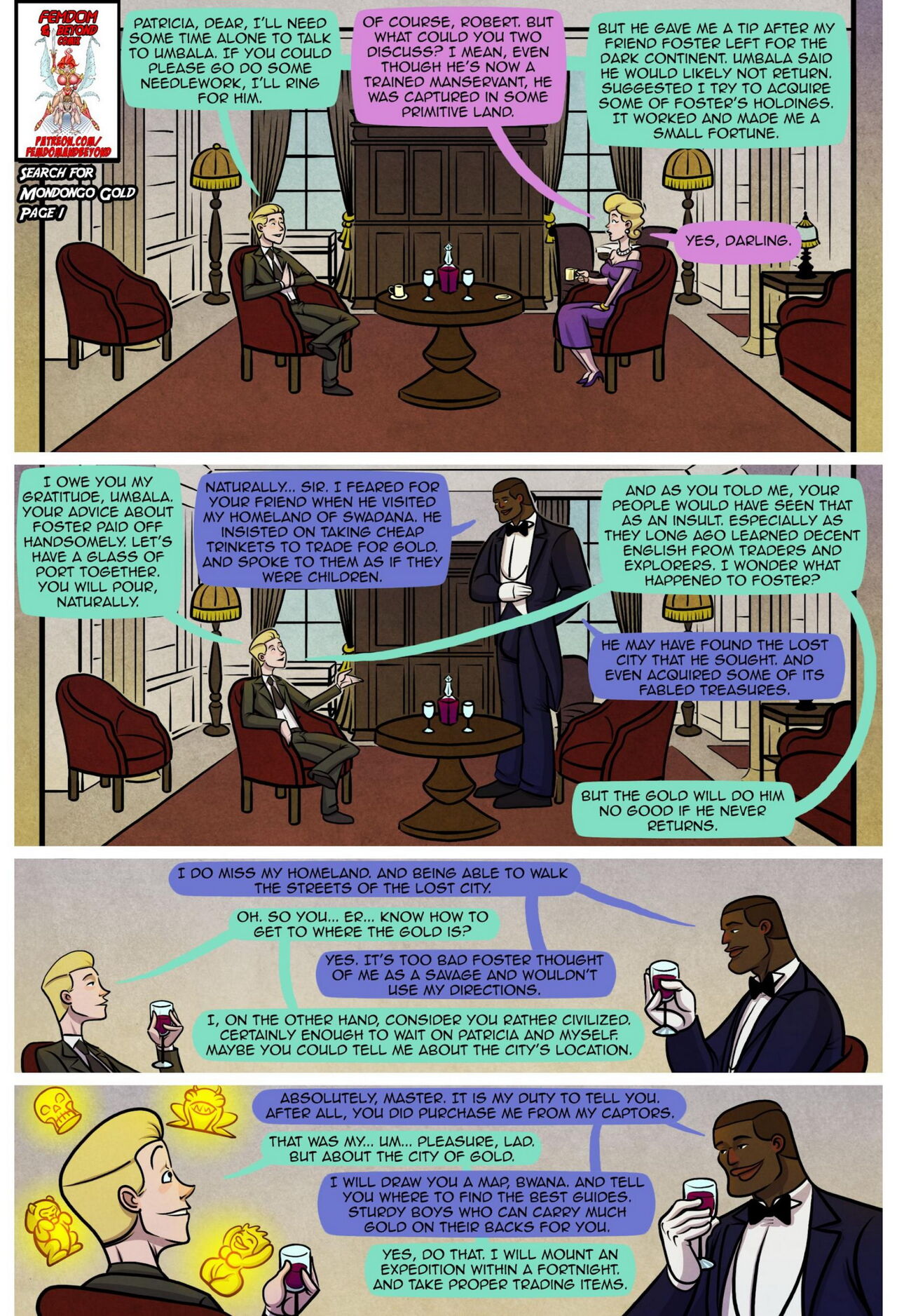 Femdom and Beyond - The Search for Mondongo Gold page 2 full