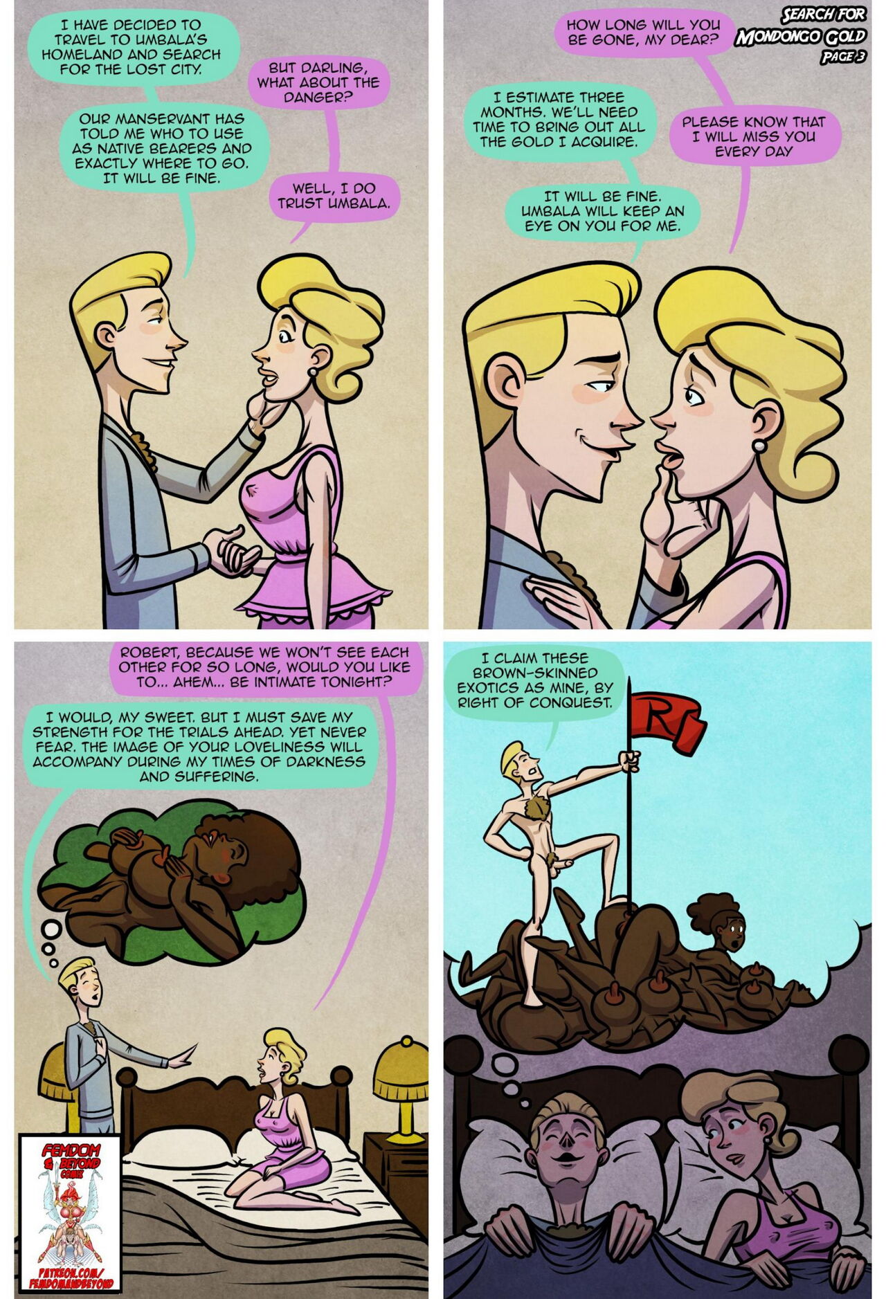 Femdom and Beyond - The Search for Mondongo Gold page 4 full
