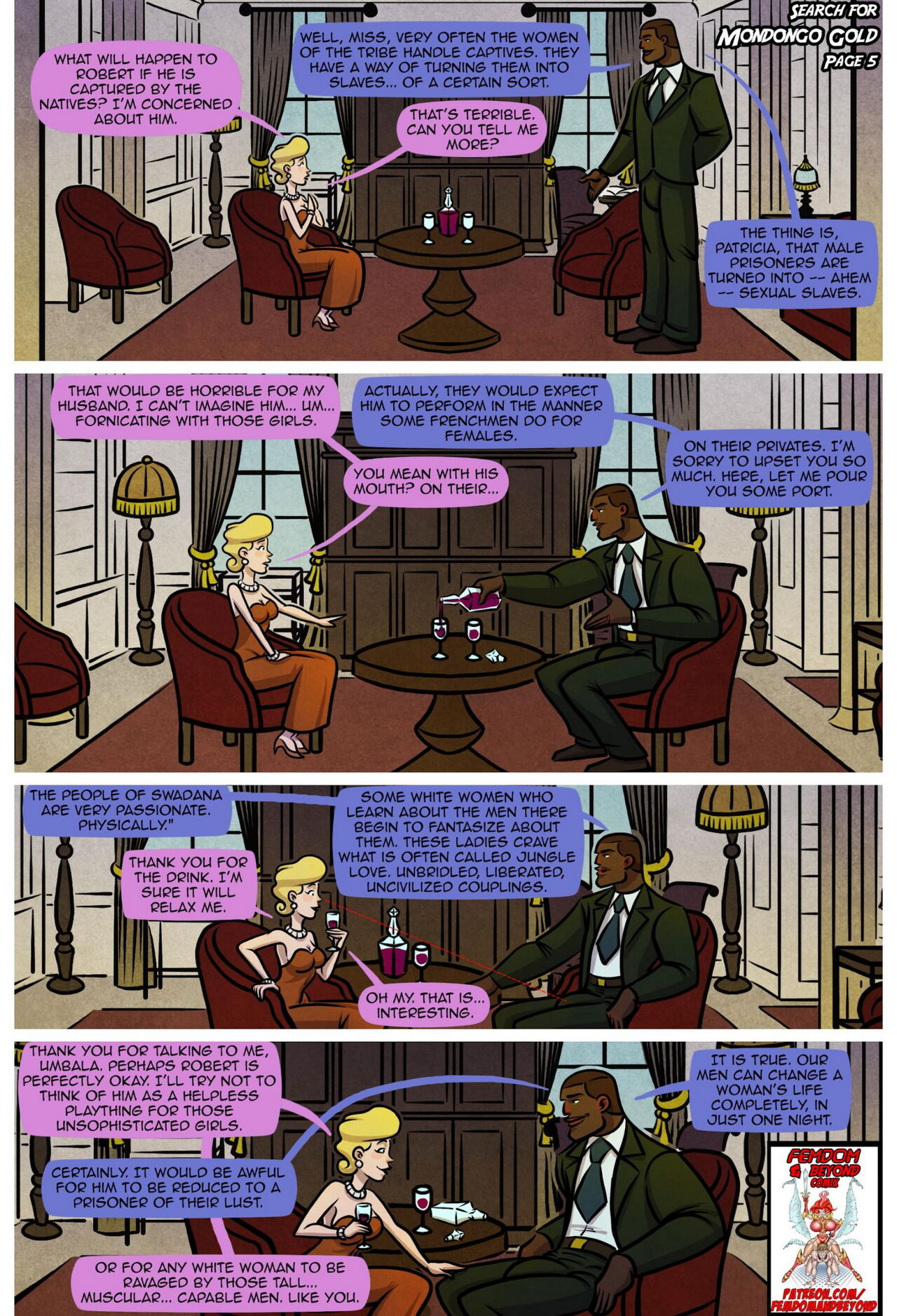 Femdom and Beyond - The Search for Mondongo Gold page 6 full