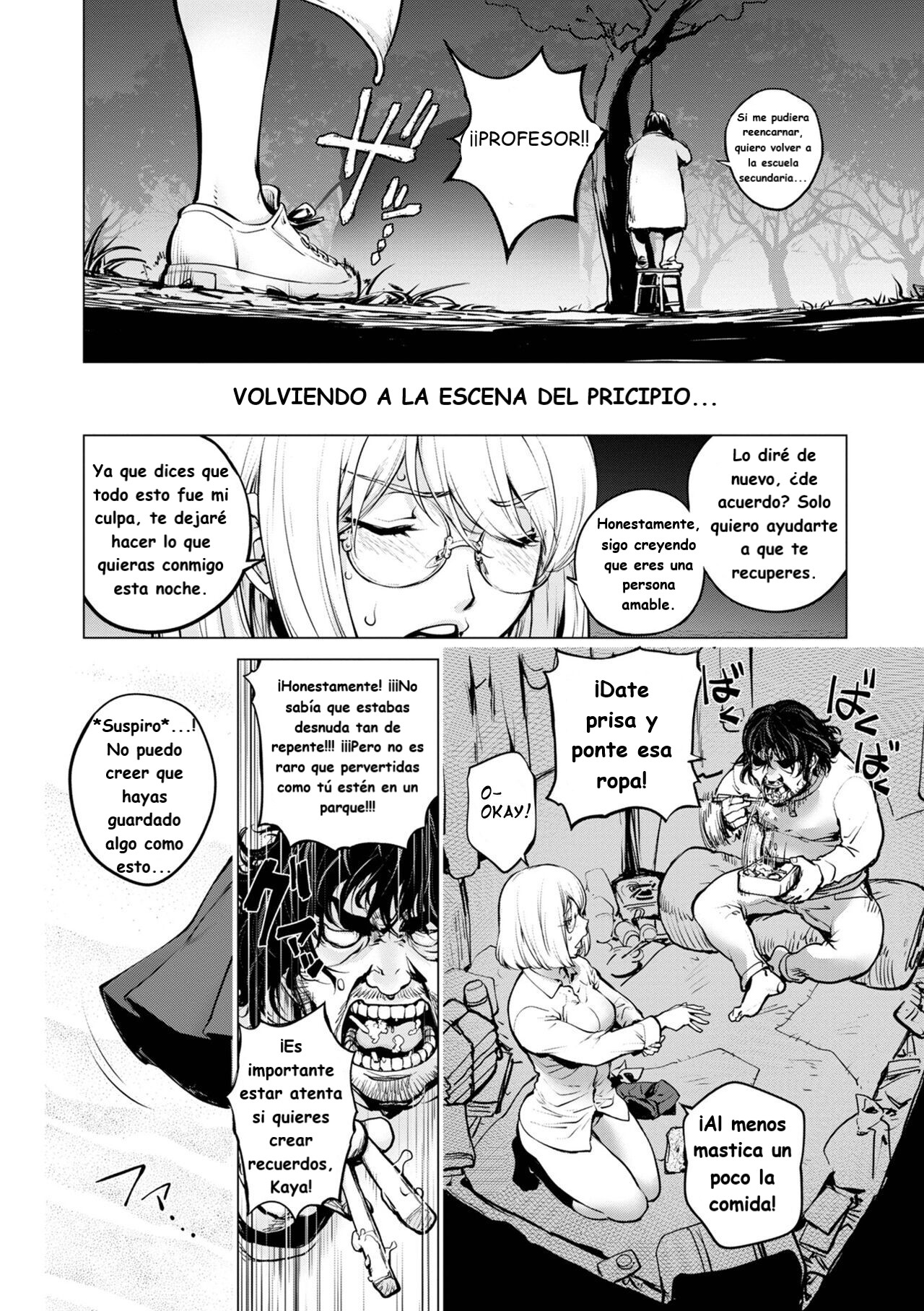 Kaya-nee to Homeless Sensei ~Zenpen~ page 10 full