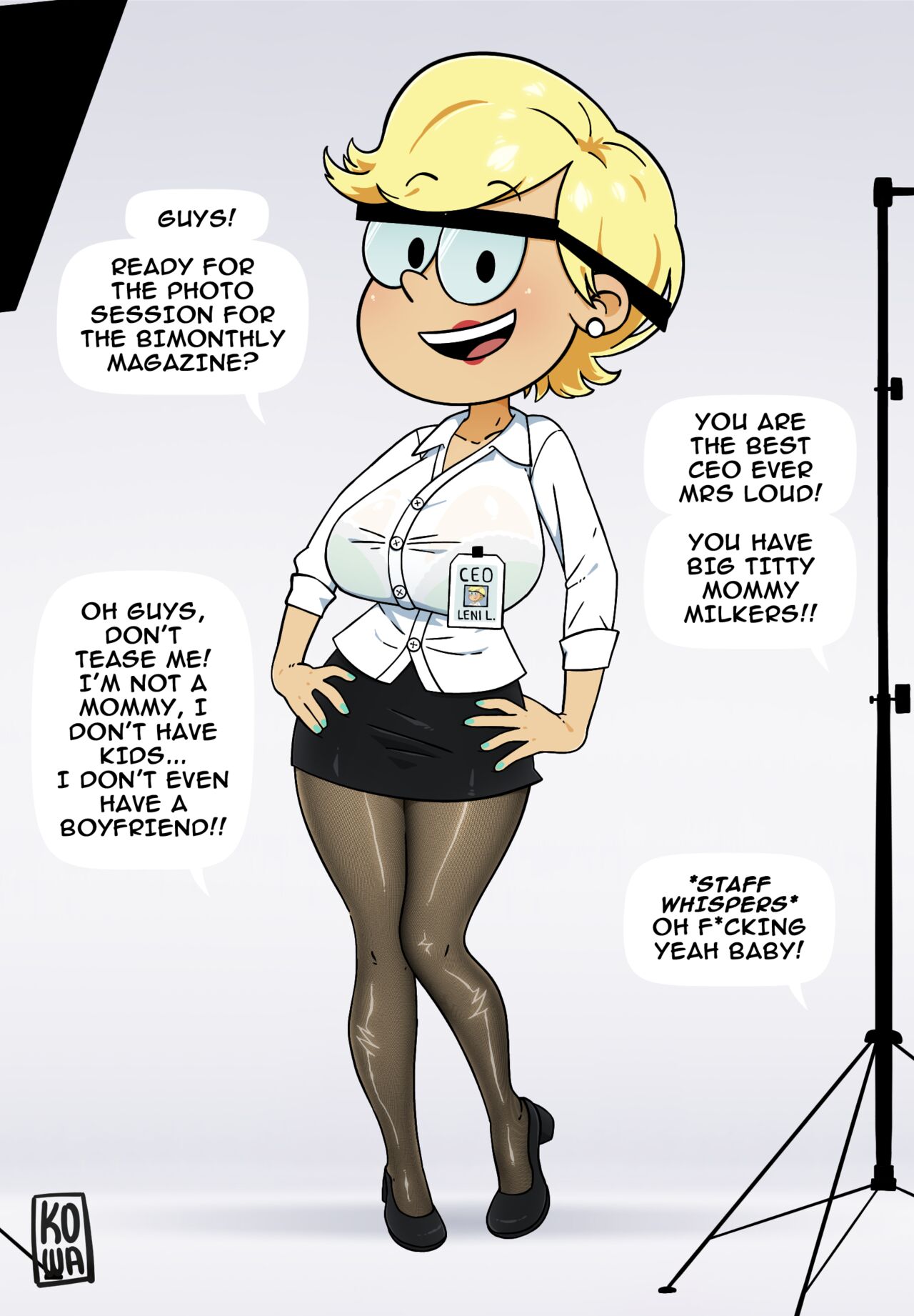 Miss Leni Loud page 2 full