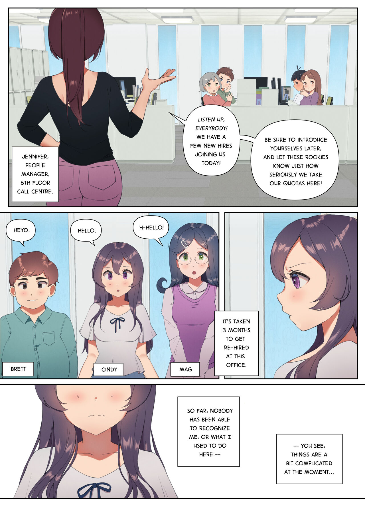 Changing Offices - Chapter 2: New Looks - Page 2 - IMHentai